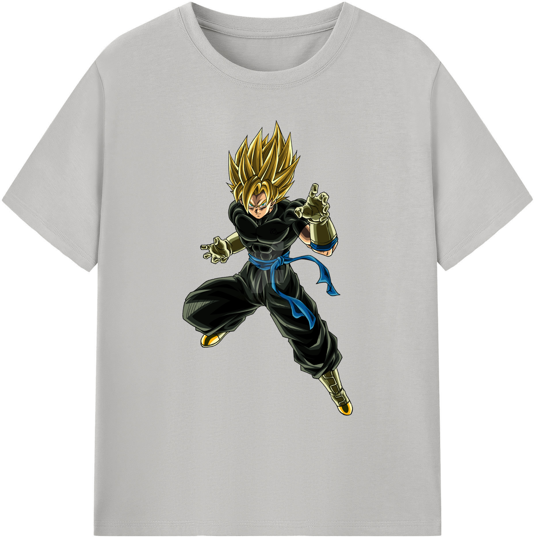 （画像用） ドラゴンボール ベジット DRAGON BALL Vegetto 綿100％ メンズ半袖Tシャツ｜肌触りやわらか＆通気性