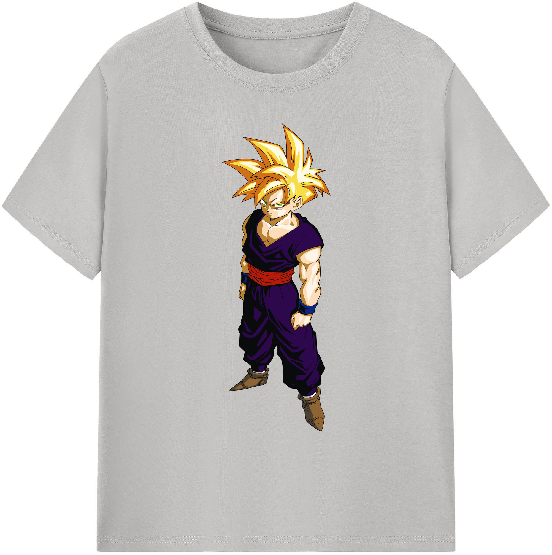 （画像用） ドラゴンボール ベジット DRAGON BALL Vegetto 綿100％ メンズ半袖Tシャツ｜肌触りやわらか＆通気性
