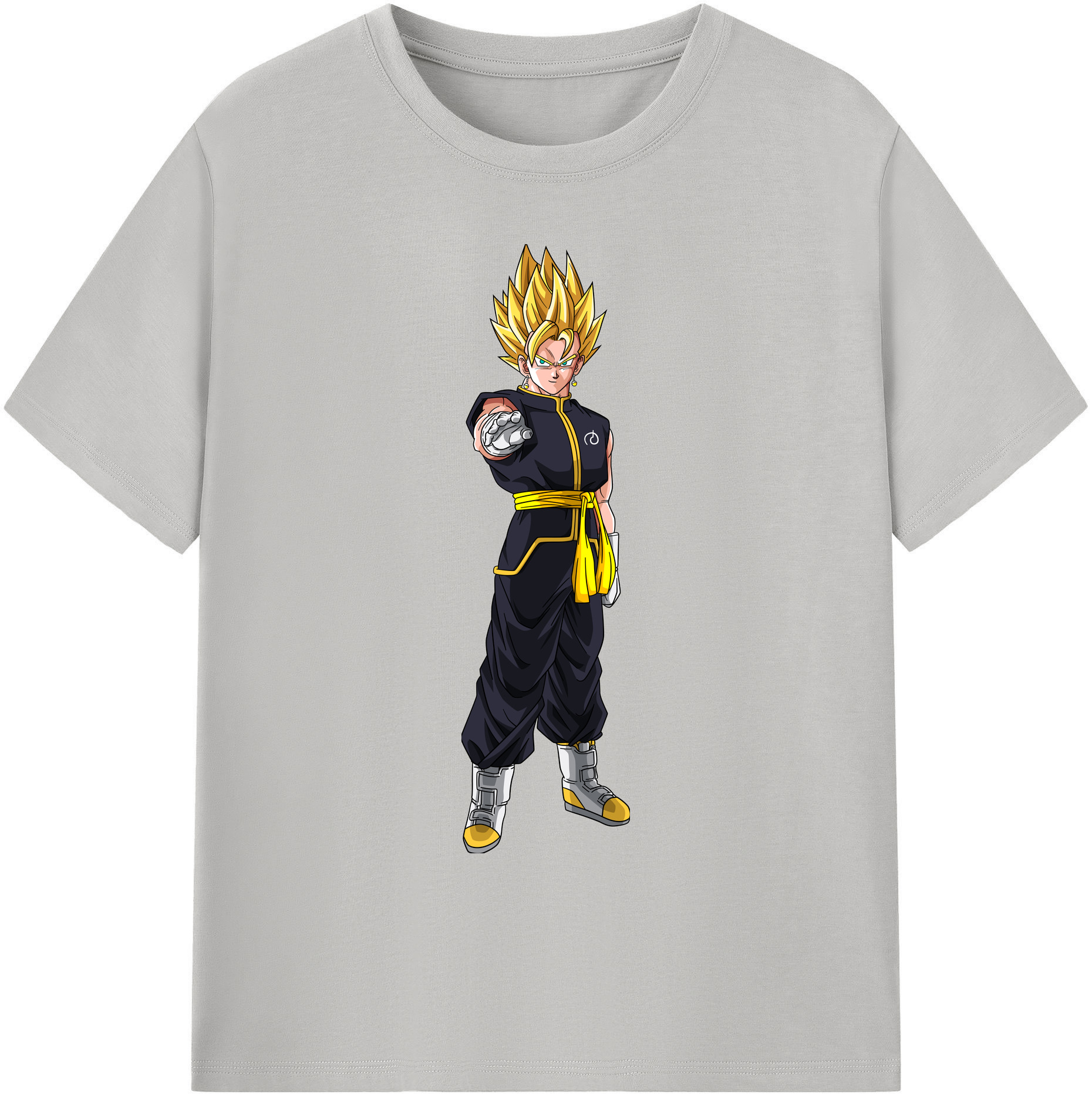 （画像用） ドラゴンボール ベジット DRAGON BALL Vegetto 綿100％ メンズ半袖Tシャツ｜肌触りやわらか＆通気性