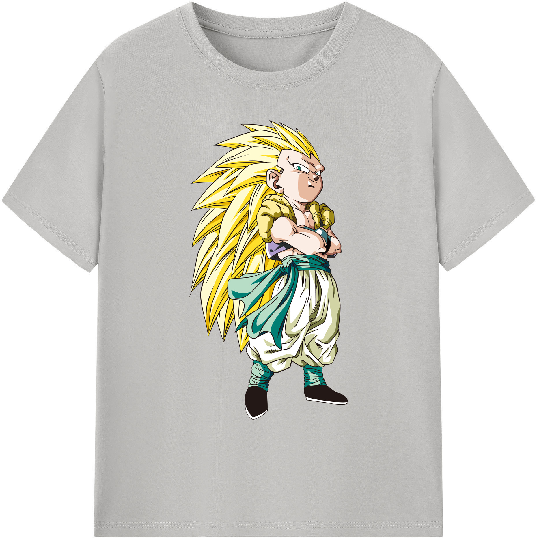 （画像用） ドラゴンボール ベジット DRAGON BALL Vegetto 綿100％ メンズ半袖Tシャツ｜肌触りやわらか＆通気性