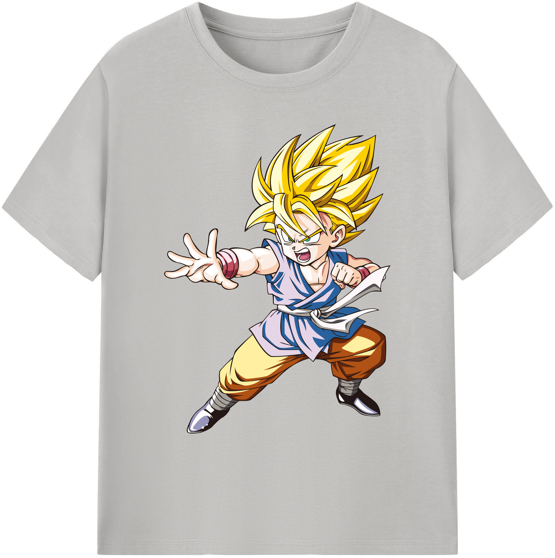 （画像用） ドラゴンボール ベジット DRAGON BALL Vegetto 綿100％ メンズ半袖Tシャツ｜肌触りやわらか＆通気性