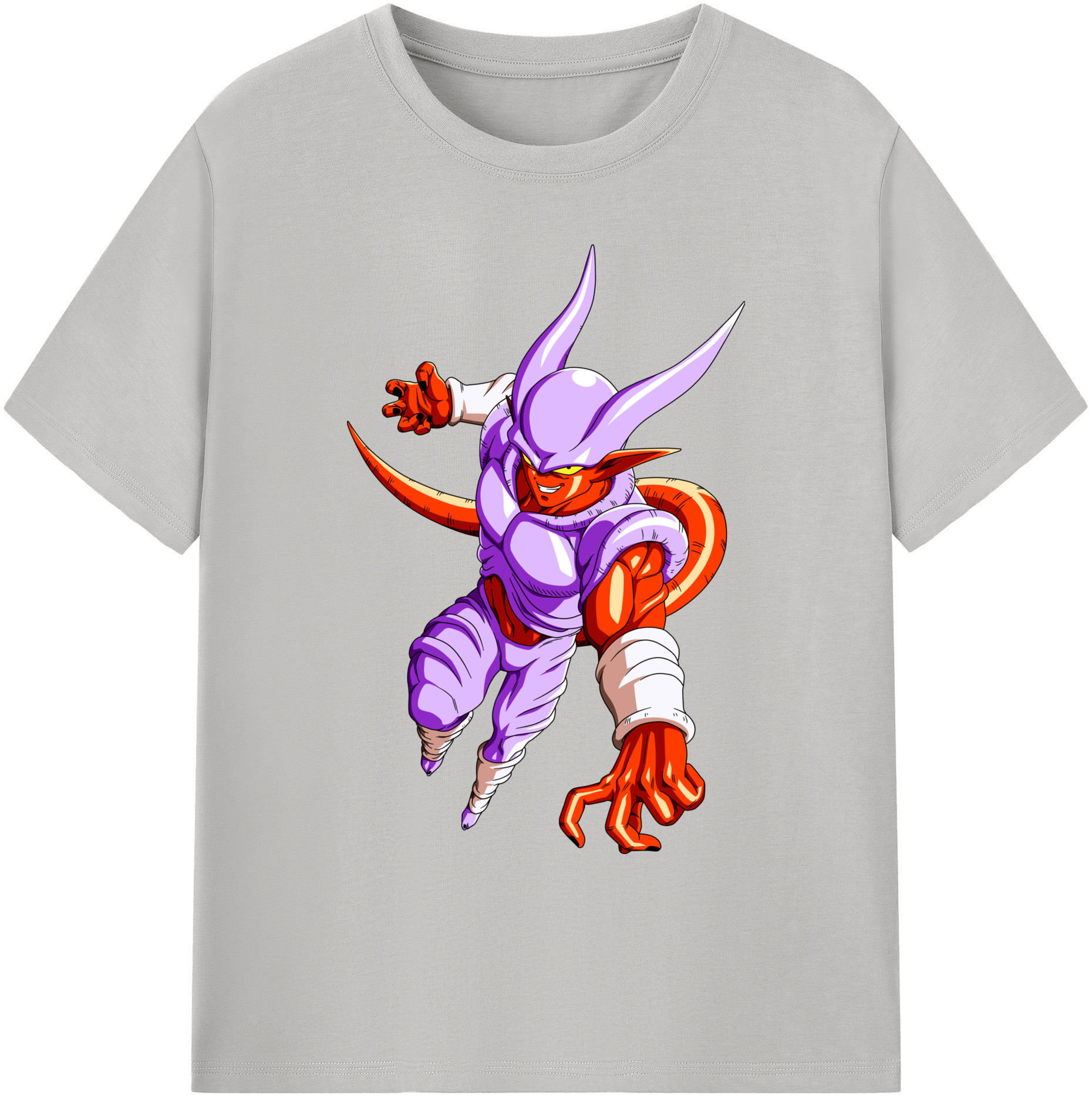 （画像用） ドラゴンボール ジャネンバ DRAGON BALL Janemba 綿100％ メンズ半袖Tシャツ｜肌触りやわらか＆通気性