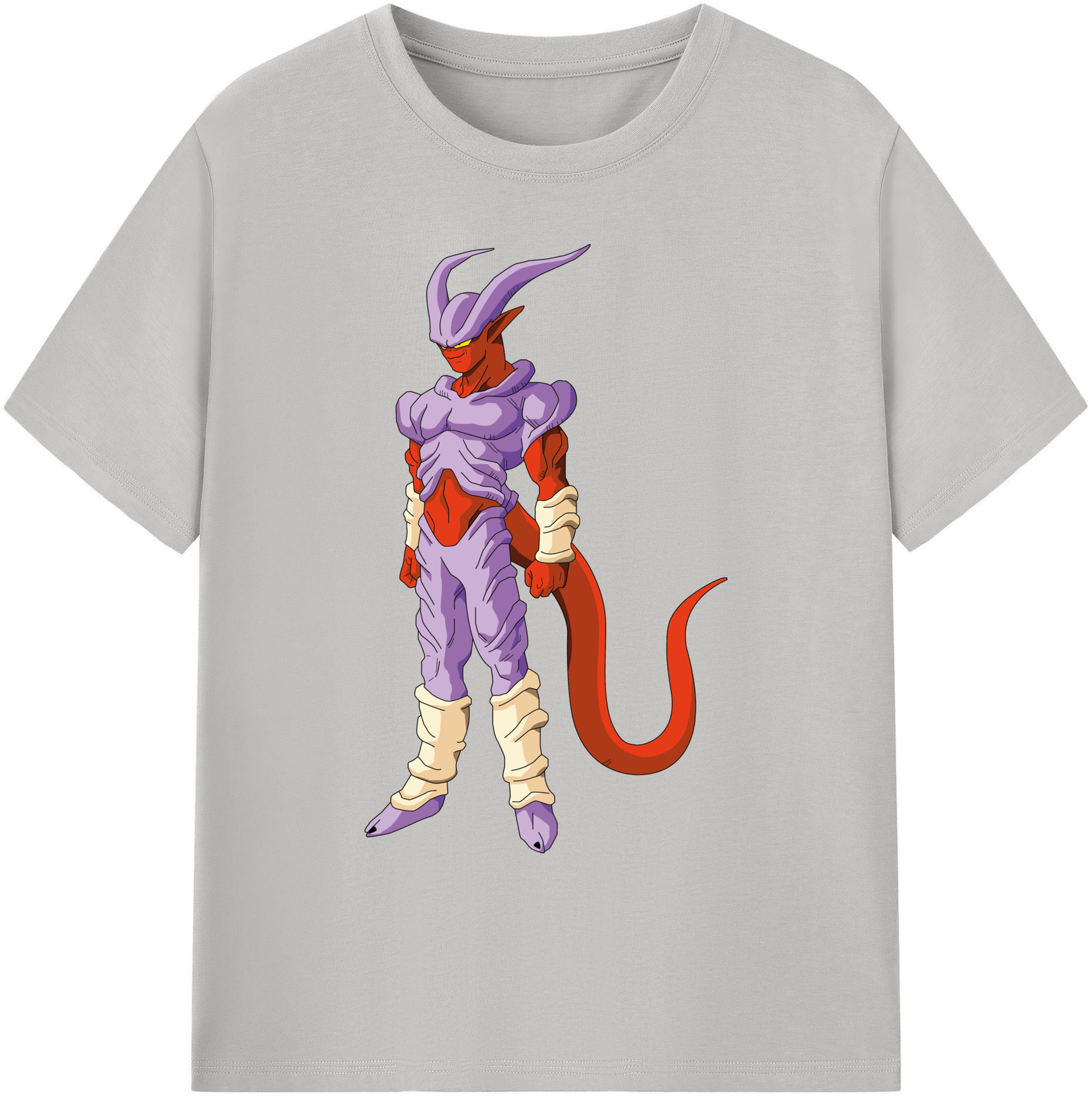 （画像用） ドラゴンボール ジャネンバ DRAGON BALL Janemba 綿100％ メンズ半袖Tシャツ｜肌触りやわらか＆通気性