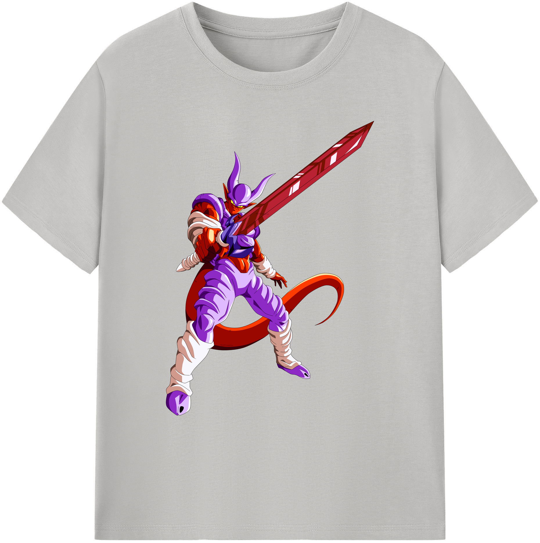 （画像用） ドラゴンボール ジャネンバ DRAGON BALL Janemba 綿100％ メンズ半袖Tシャツ｜肌触りやわらか＆通気性
