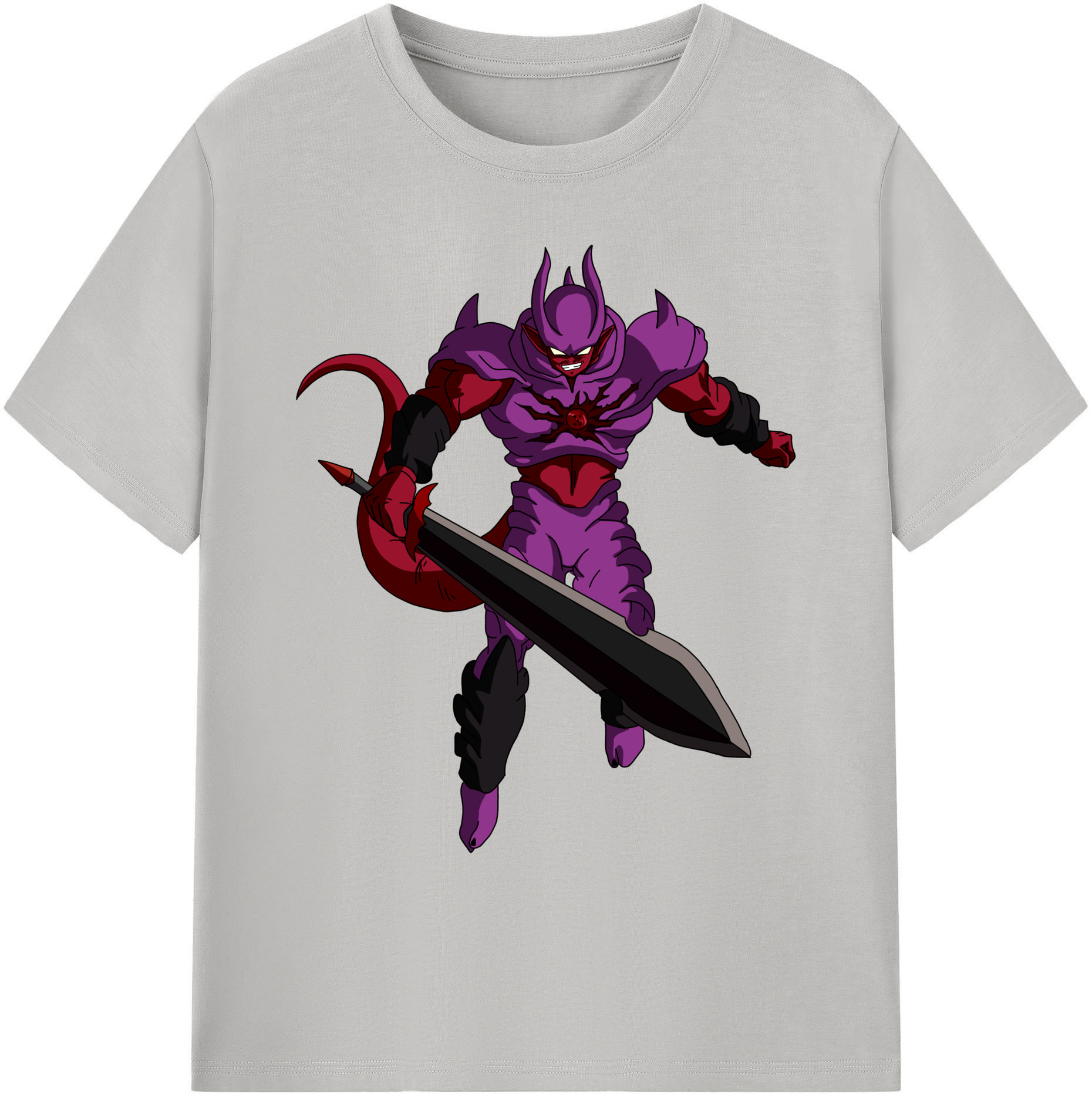 （画像用） ドラゴンボール ジャネンバ DRAGON BALL Janemba 綿100％ メンズ半袖Tシャツ｜肌触りやわらか＆通気性