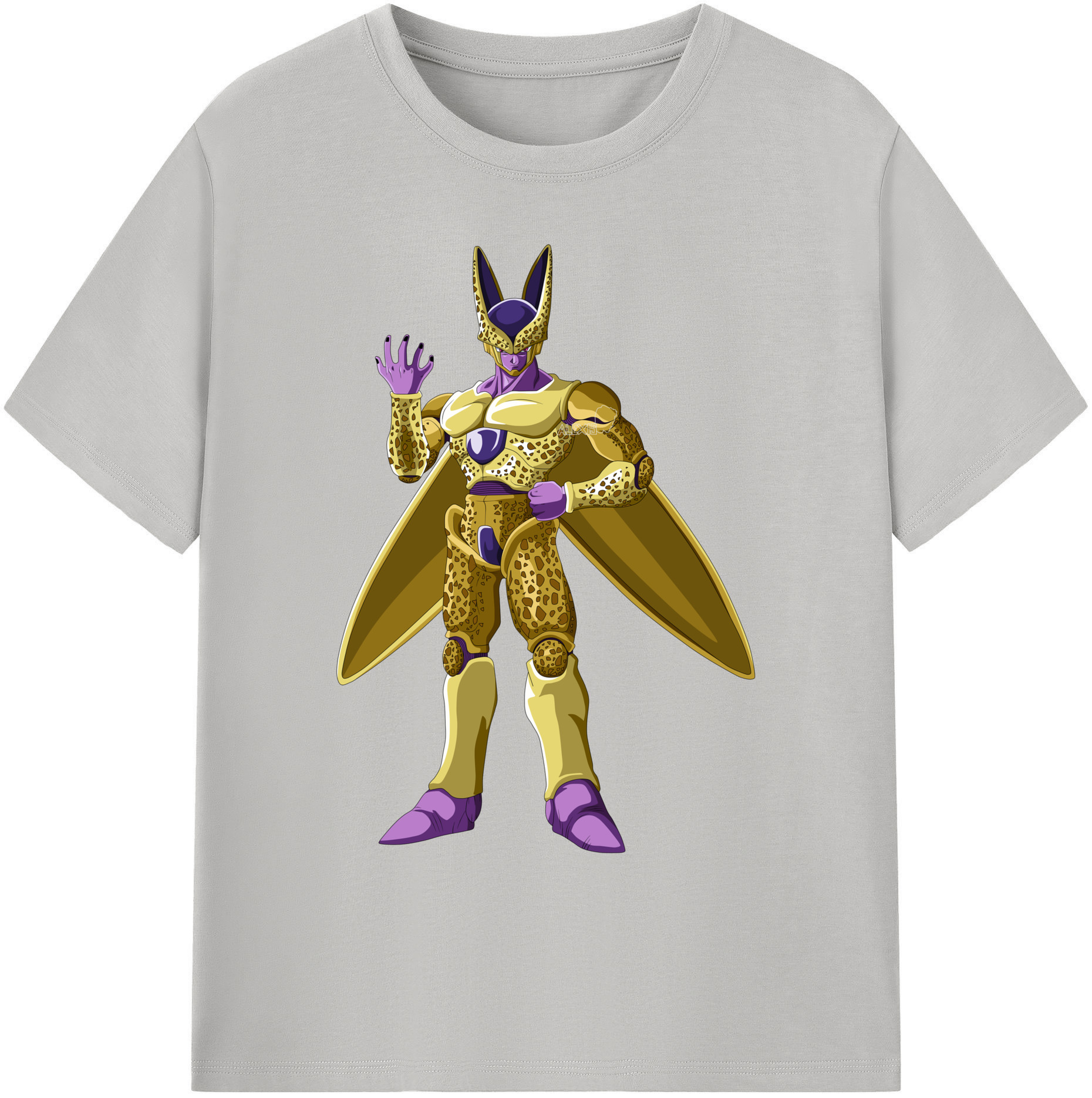 （画像用） ドラゴンボール セル DRAGON BALL Cell 綿100％ メンズ半袖Tシャツ｜肌触りやわらか＆通気性