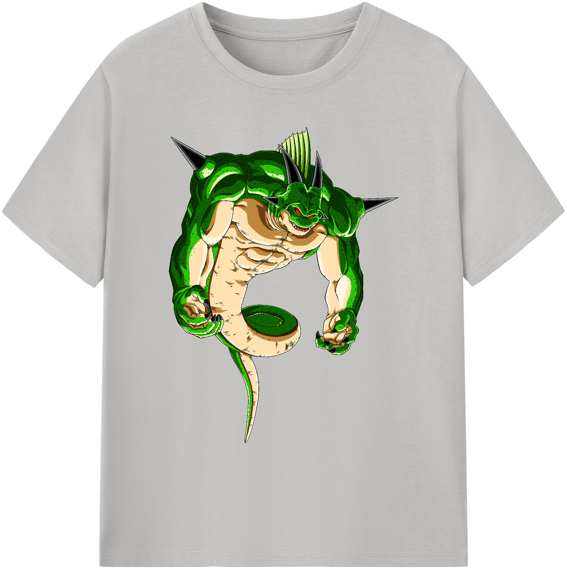（画像用） ドラゴンボール 神龍 シェンロン DRAGON BALL Shenron 綿100％ メンズ半袖Tシャツ｜肌触りやわらか＆通気性