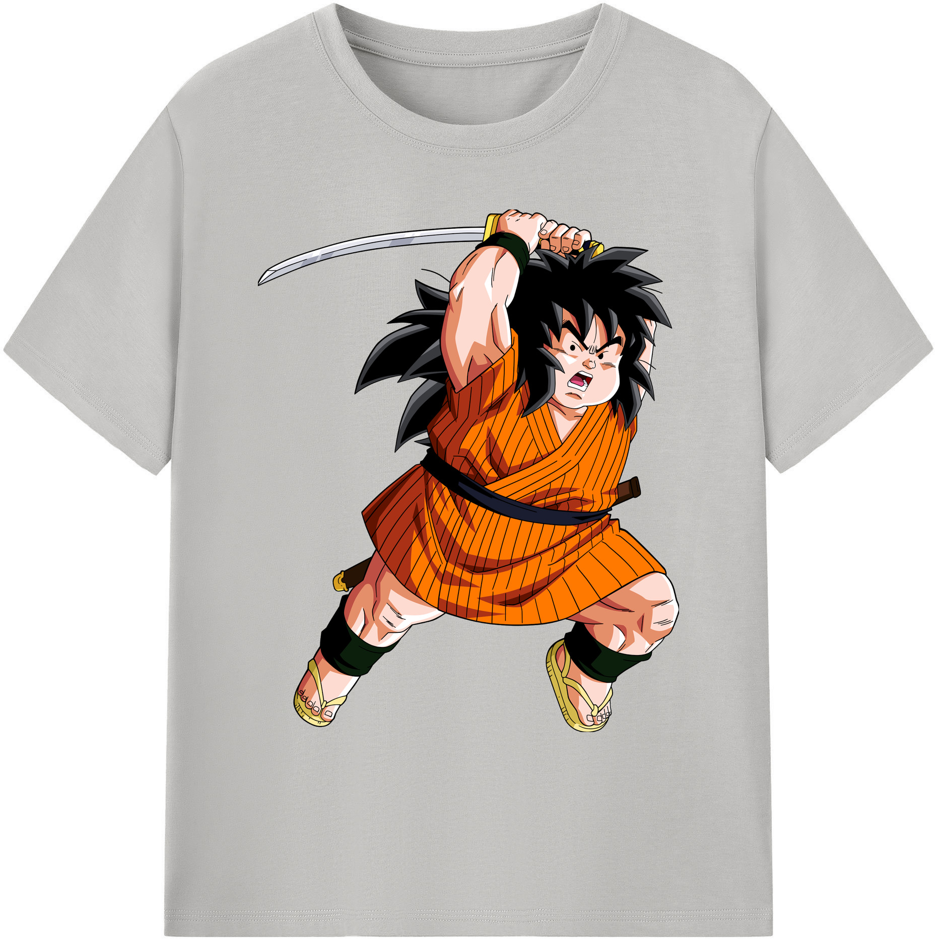 （画像用） ドラゴンボール やじろべえ DRAGON BALL Yajirobe 綿100％ メンズ半袖Tシャツ｜肌触りやわらか＆通気性