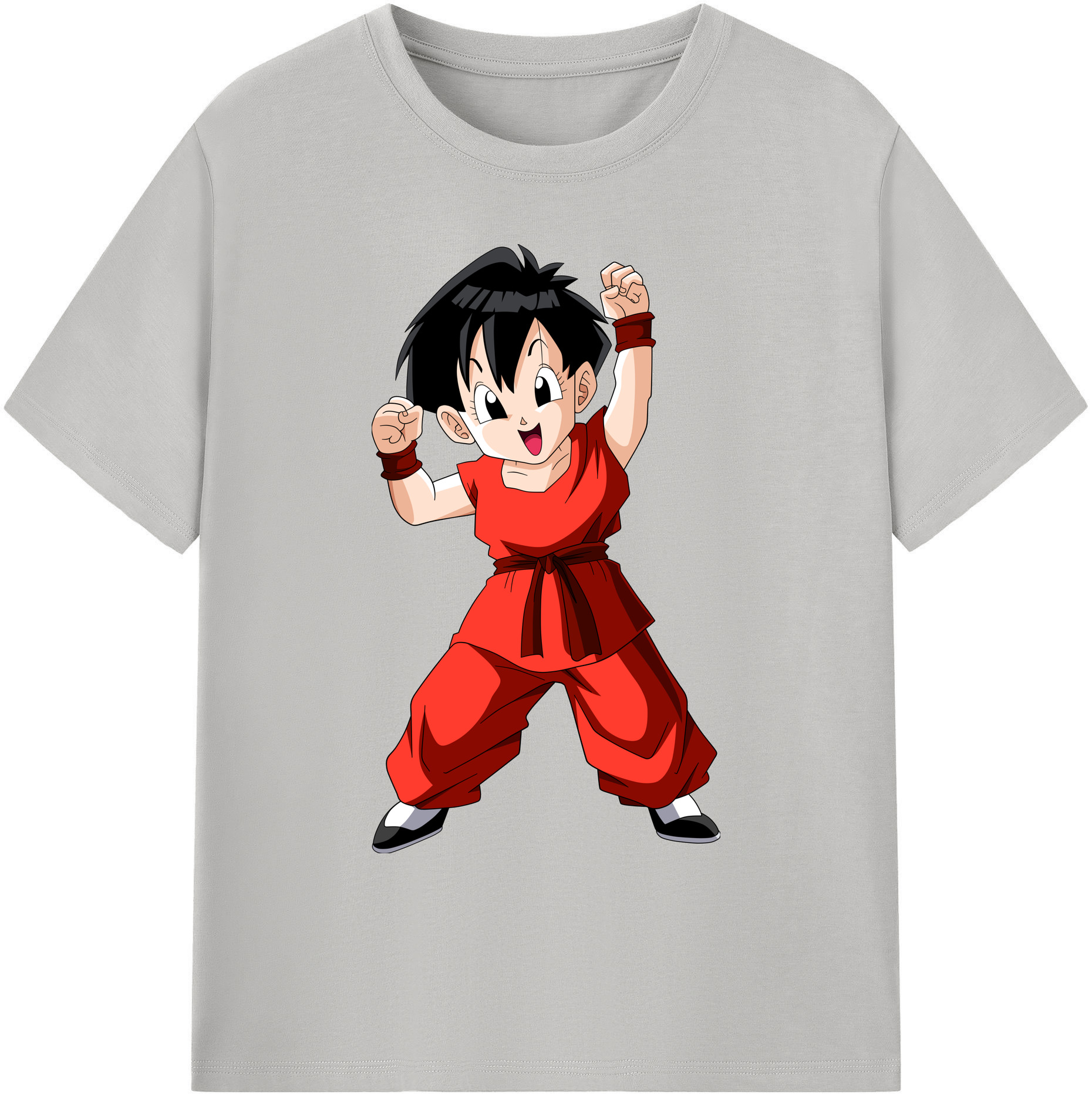 （画像用） ドラゴンボール パン DRAGON BALL Pan 綿100％ メンズ半袖Tシャツ｜肌触りやわらか＆通気性