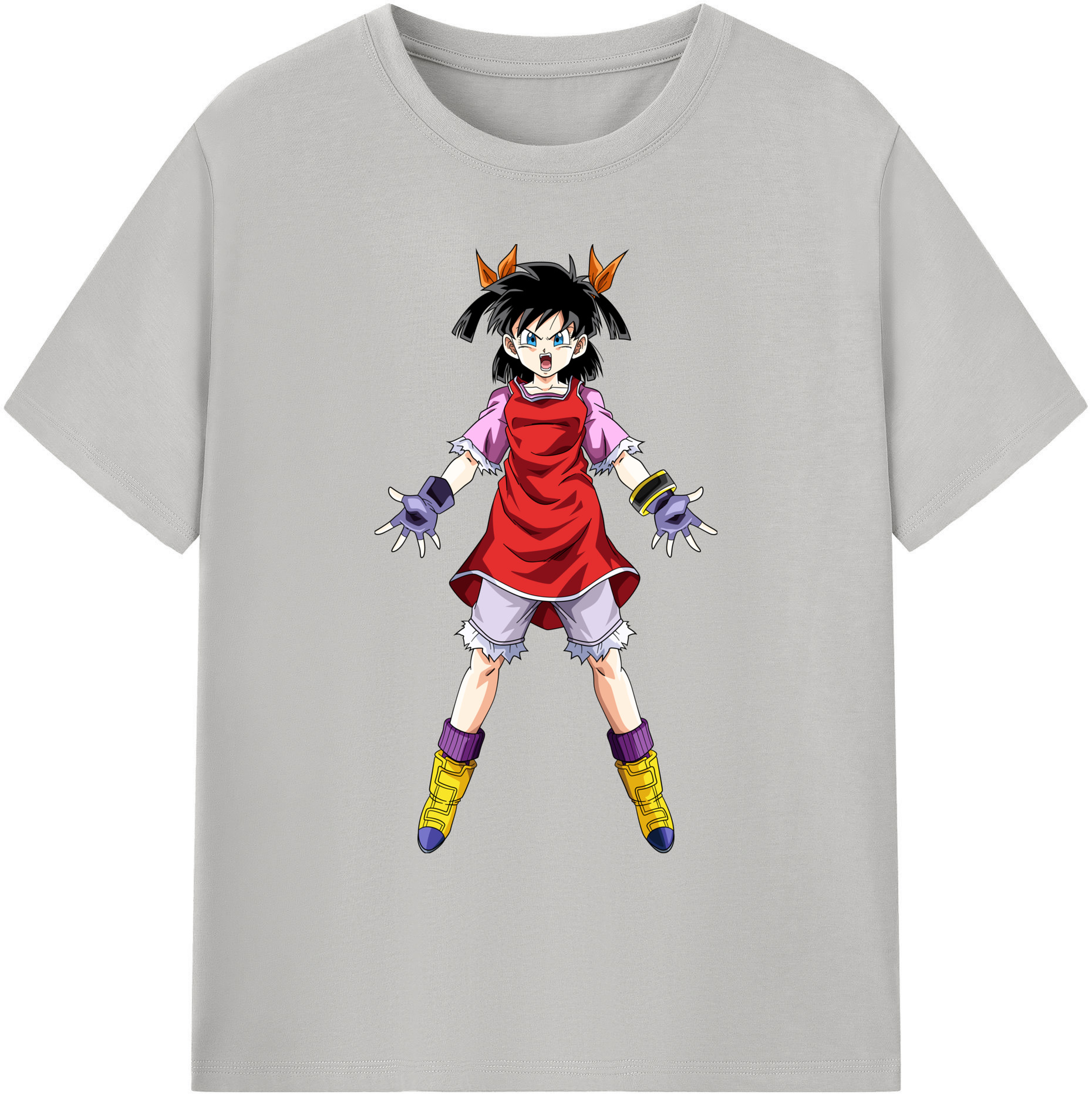 （画像用） ドラゴンボール パン DRAGON BALL Pan 綿100％ メンズ半袖Tシャツ｜肌触りやわらか＆通気性