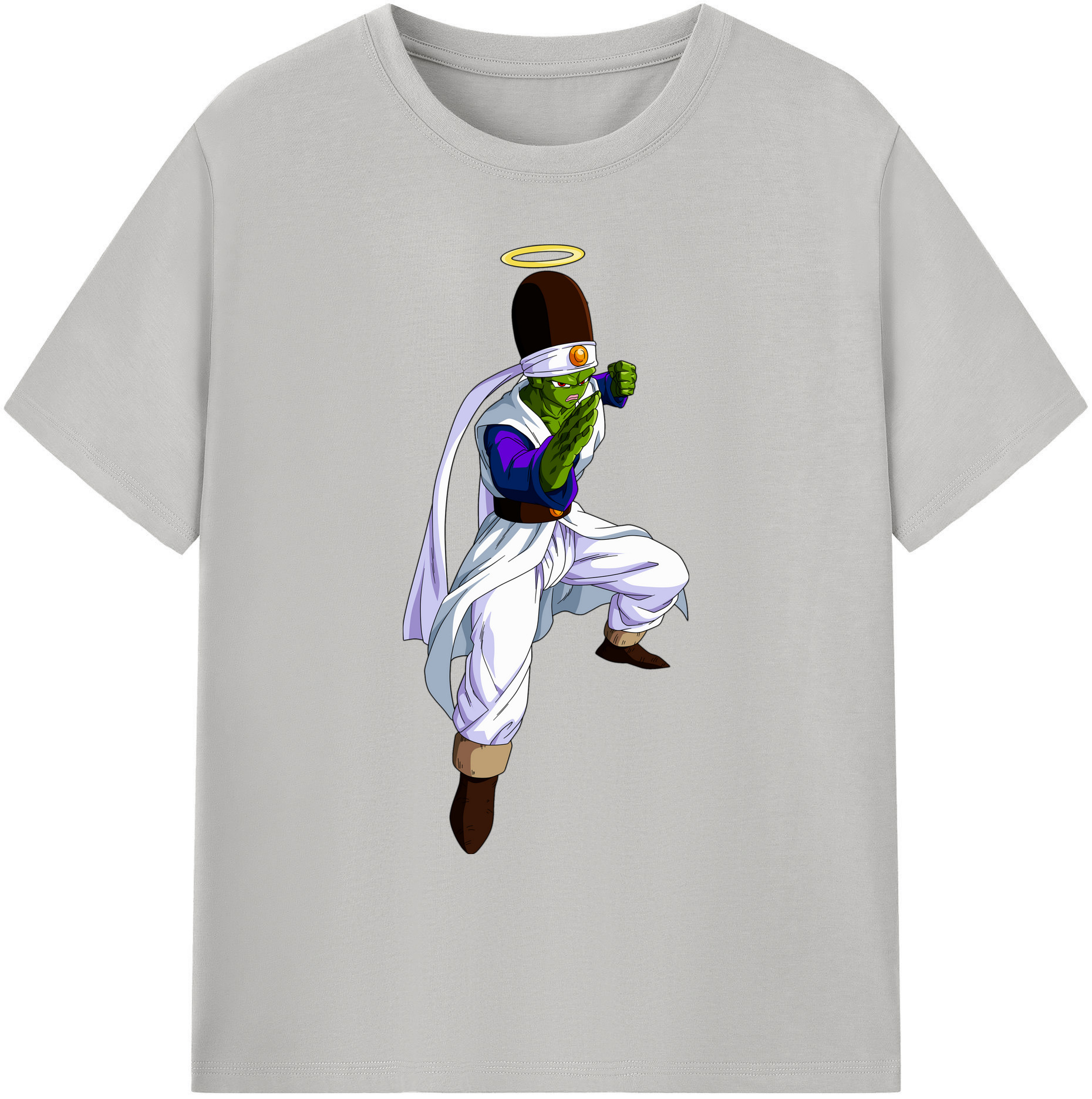 （画像用） ドラゴンボール パイクーハン DRAGON BALL Pikkon 綿100％ メンズ半袖Tシャツ｜肌触りやわらか＆通気性