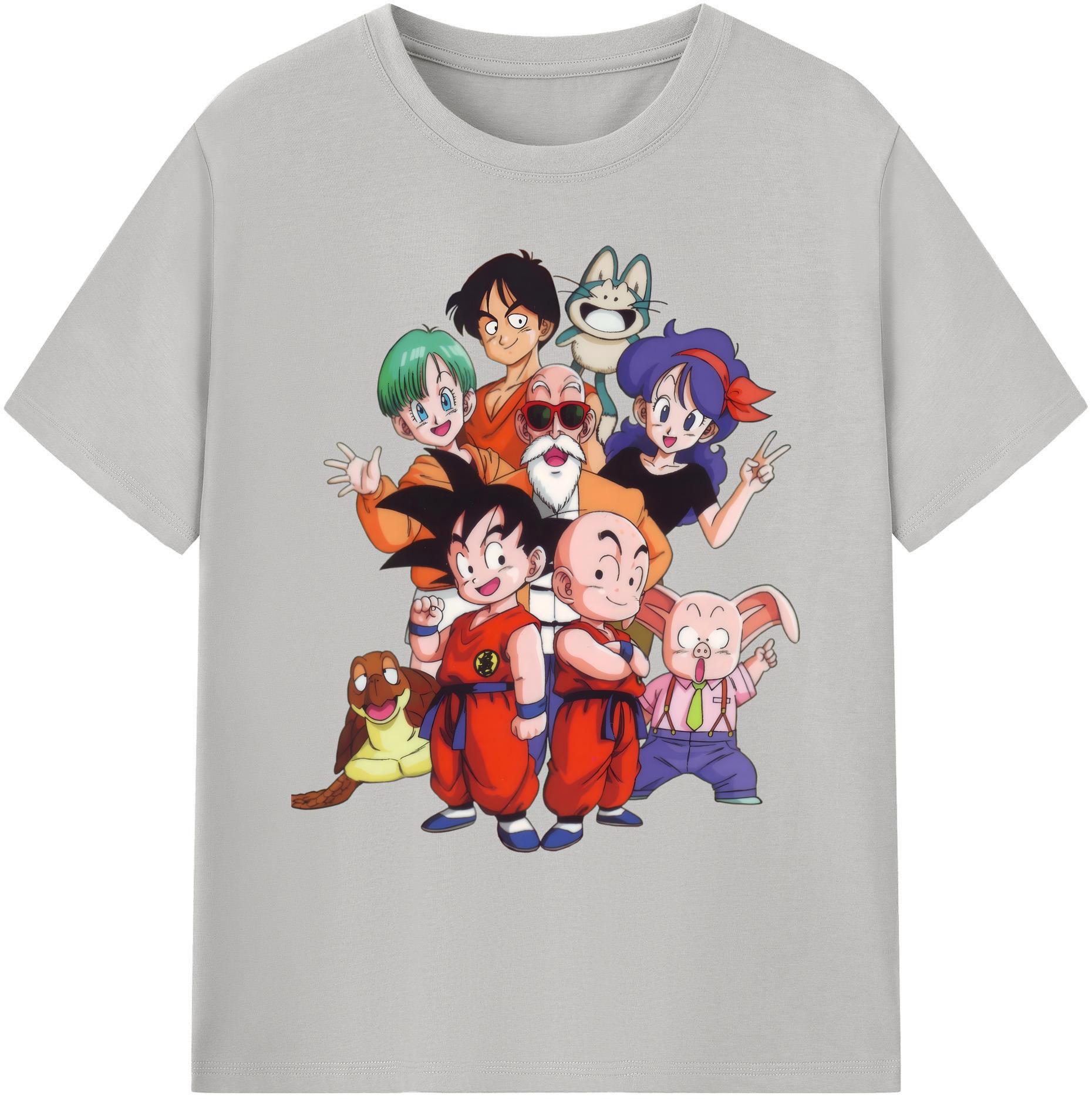 （画像用） ドラゴンボール DRAGON BALL 綿100％ メンズ半袖Tシャツ｜肌触りやわらか＆通気性