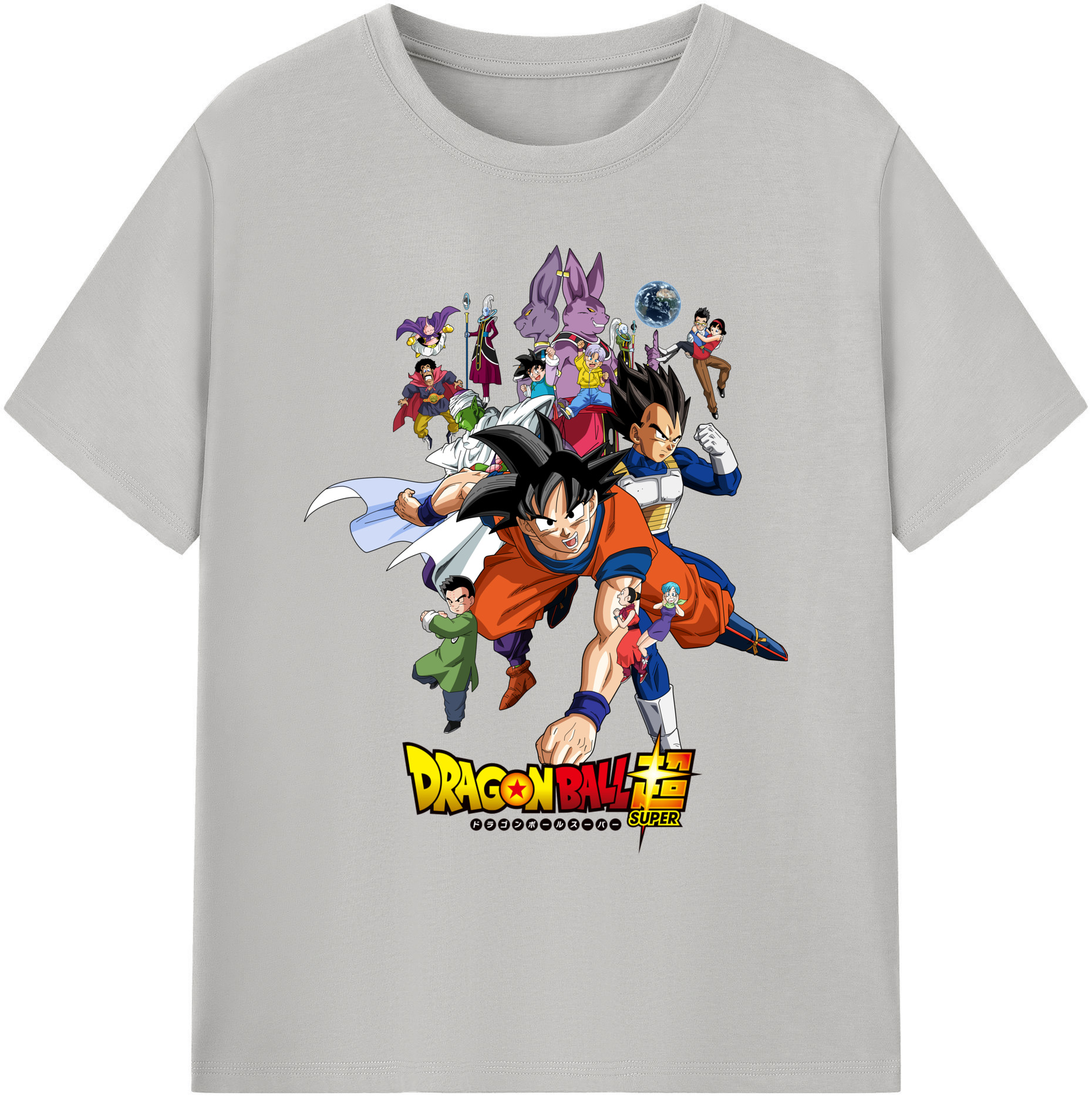 （画像用） ドラゴンボール DRAGON BALL 綿100％ メンズ半袖Tシャツ｜肌触りやわらか＆通気性