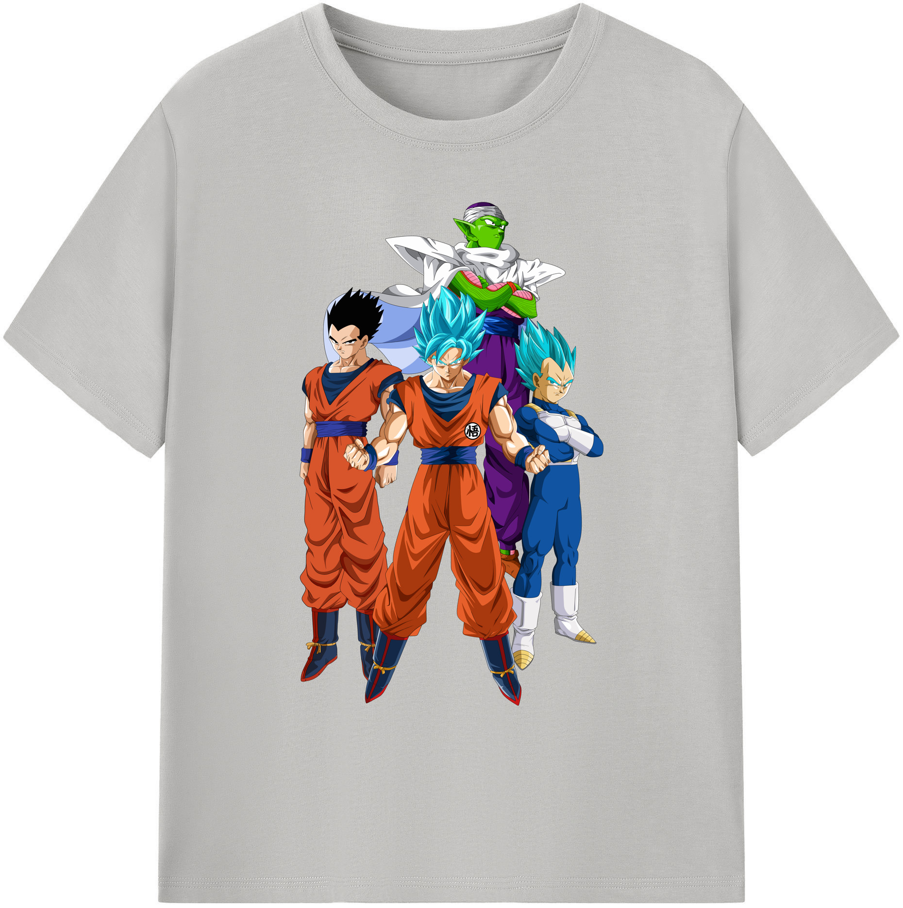 （画像用） ドラゴンボール DRAGON BALL 綿100％ メンズ半袖Tシャツ｜肌触りやわらか＆通気性