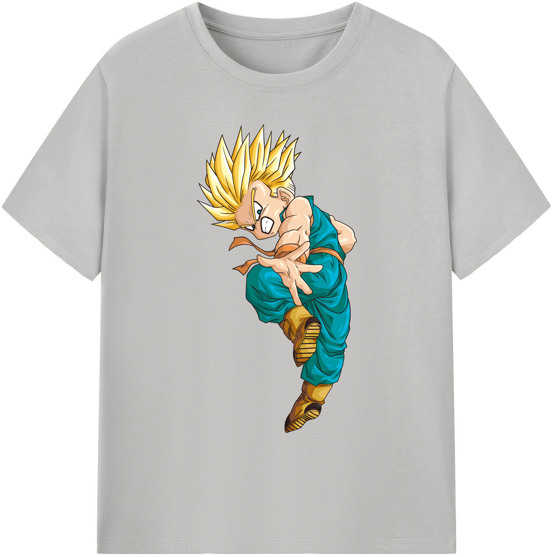（画像用） ドラゴンボール DRAGON BALL 綿100％ メンズ半袖Tシャツ｜肌触りやわらか＆通気性