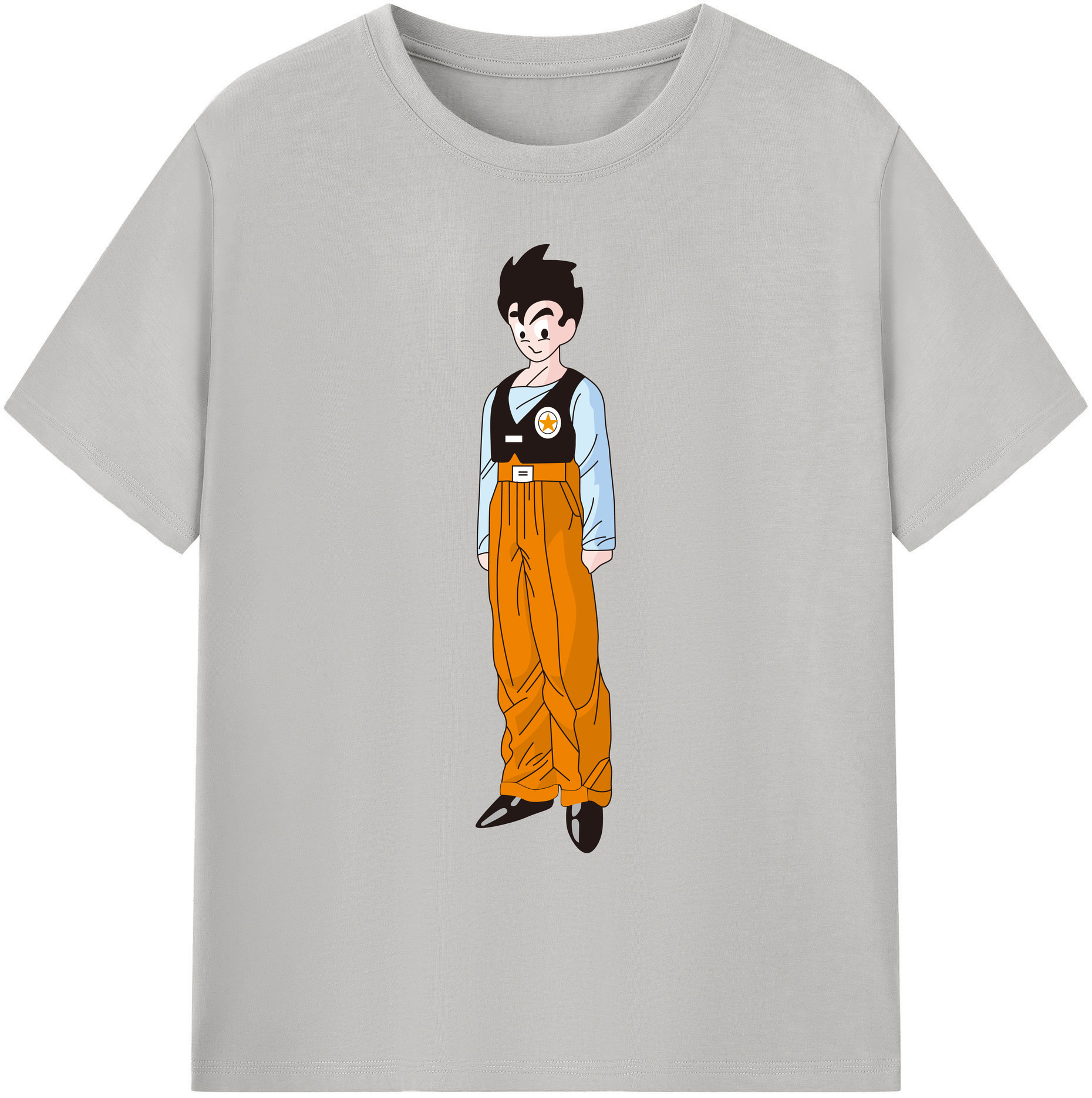 （画像用） ドラゴンボール DRAGON BALL 綿100％ メンズ半袖Tシャツ｜肌触りやわらか＆通気性