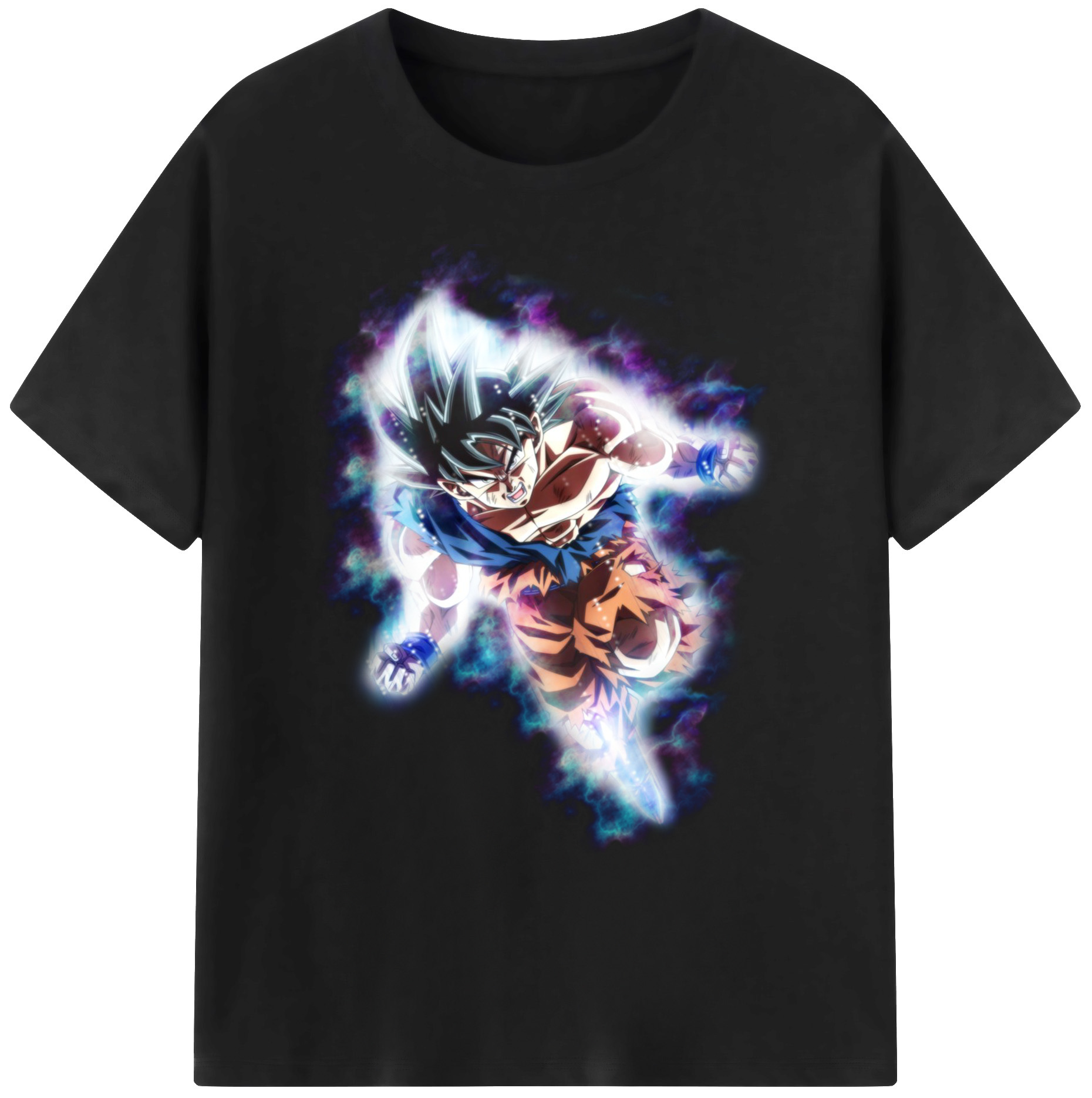 （画像用） ドラゴンボール 孫悟空（そん ごくう）Son Goku カカロット DRAGON BALL Kakarotto 綿100％ メンズ半袖Tシャツ｜肌触りやわらか＆通気性