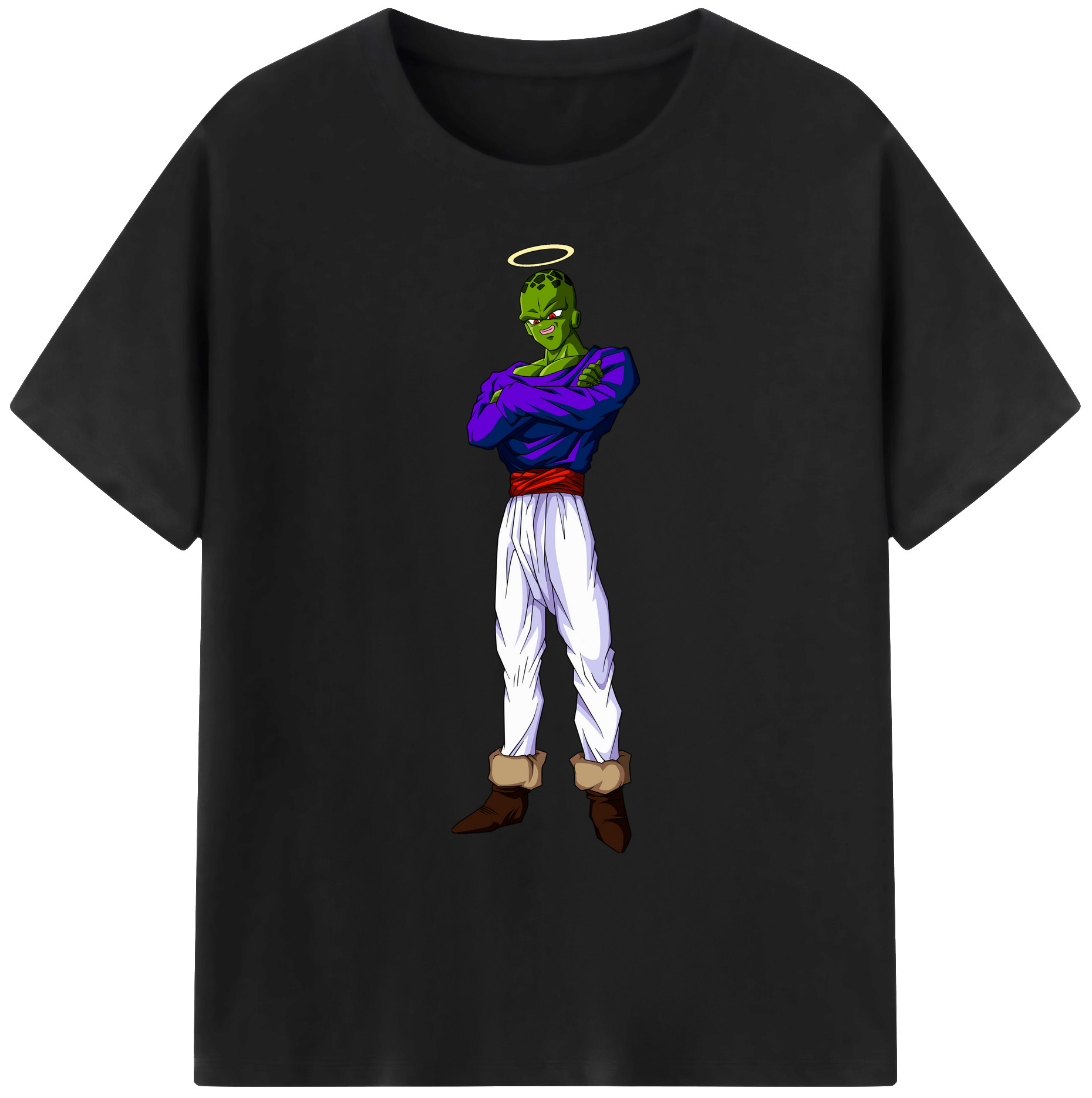 （画像用） ドラゴンボール パイクーハン DRAGON BALL Pikkon 綿100％ メンズ半袖Tシャツ｜肌触りやわらか＆通気性