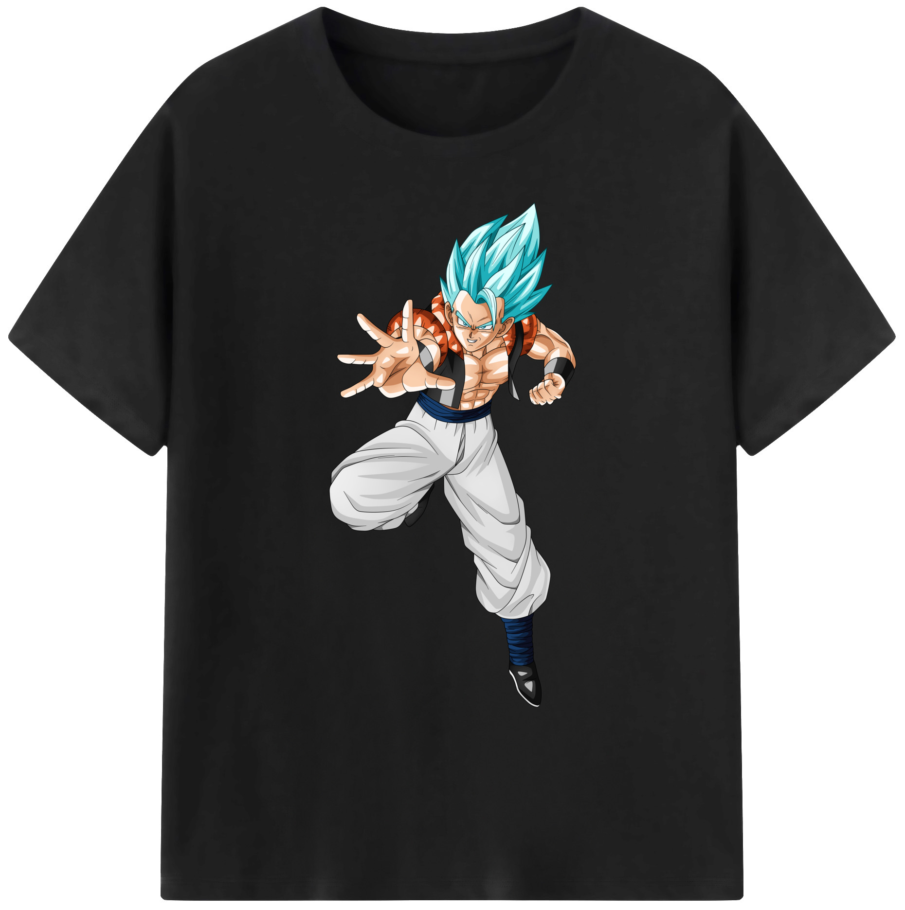 （画像用） ドラゴンボール ベジータ四世（Bejīta Yonsei）DRAGON BALL Vegeta IV 綿100％ メンズ半袖Tシャツ｜肌触りやわらか＆通気性