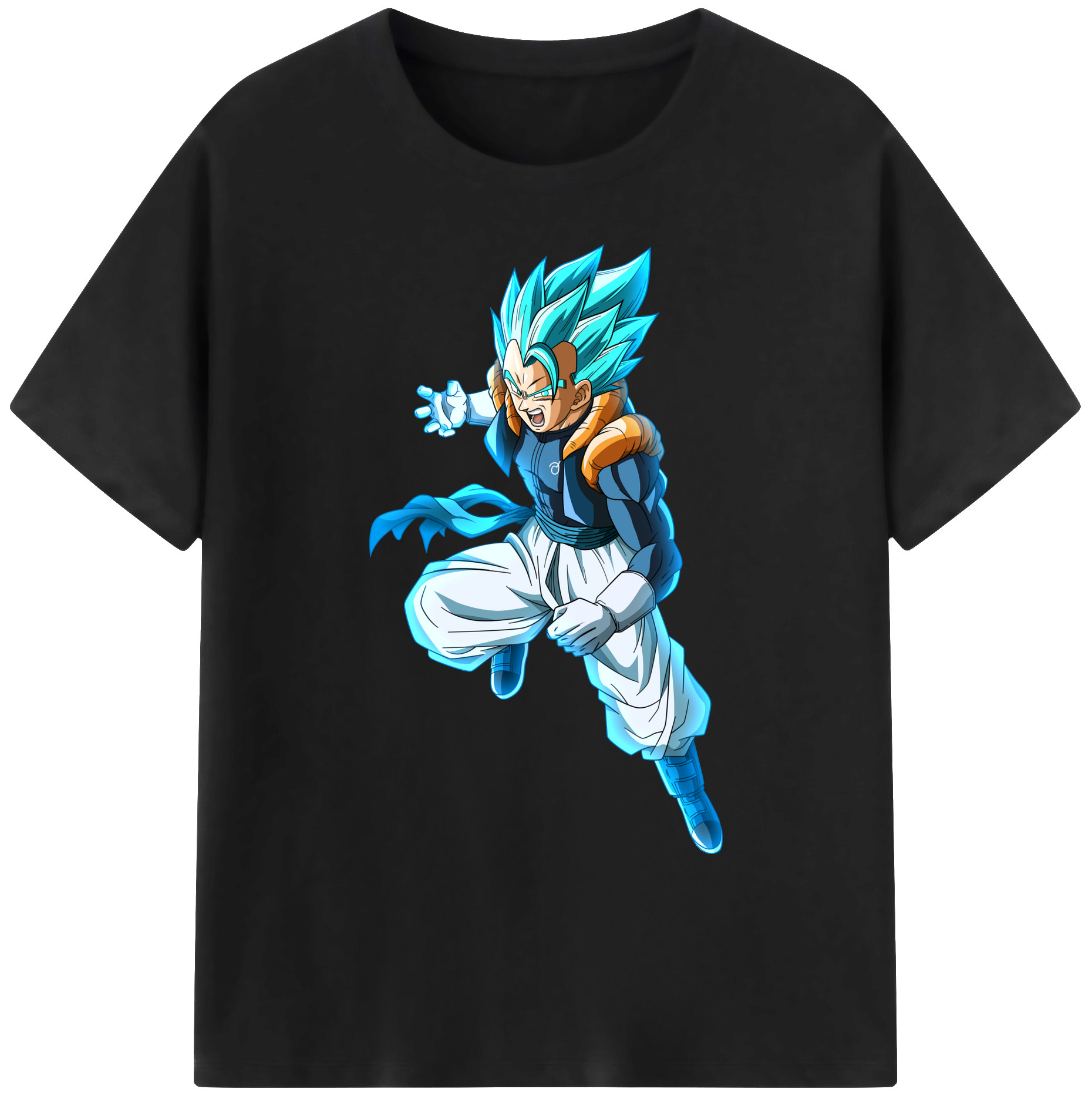 （画像用） ドラゴンボール ベジータ四世（Bejīta Yonsei）DRAGON BALL Vegeta IV 綿100％ メンズ半袖Tシャツ｜肌触りやわらか＆通気性