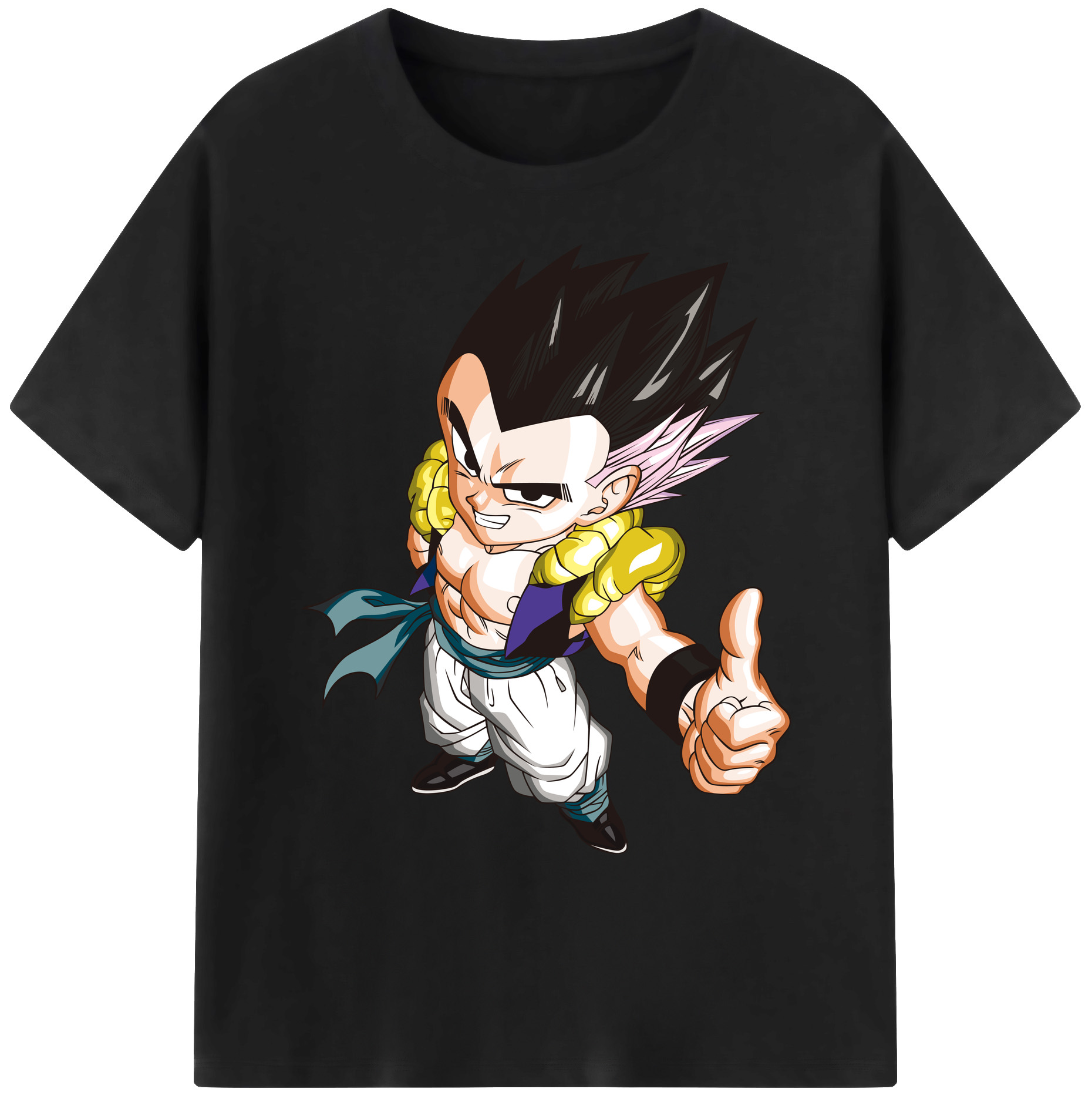 （画像用） ドラゴンボール ベジータ四世（Bejīta Yonsei）DRAGON BALL Vegeta IV 綿100％ メンズ半袖Tシャツ｜肌触りやわらか＆通気性