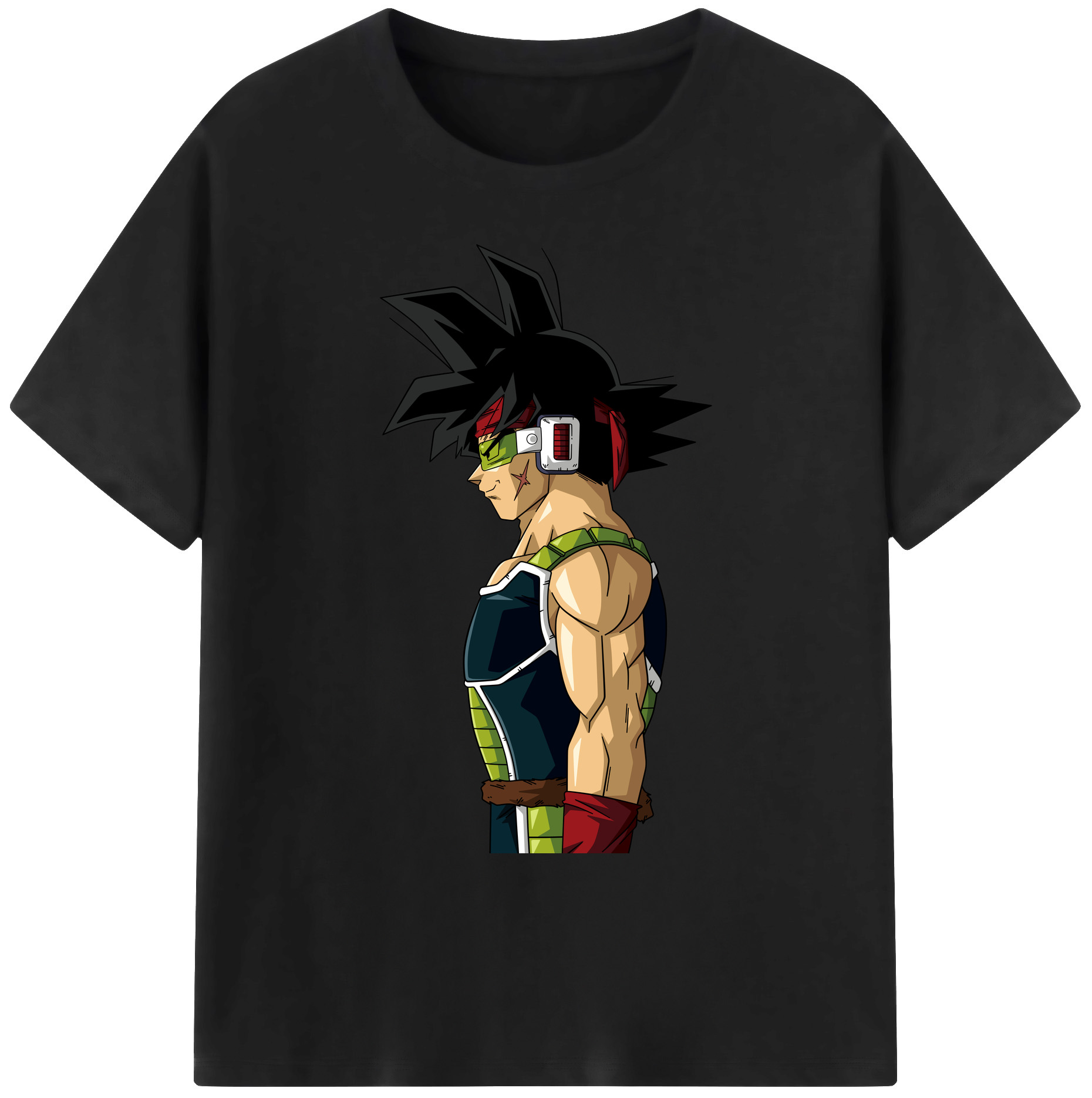 （画像用） ドラゴンボール バーダック DRAGON BALL Burdock 綿100％ メンズ半袖Tシャツ｜肌触りやわらか＆通気性