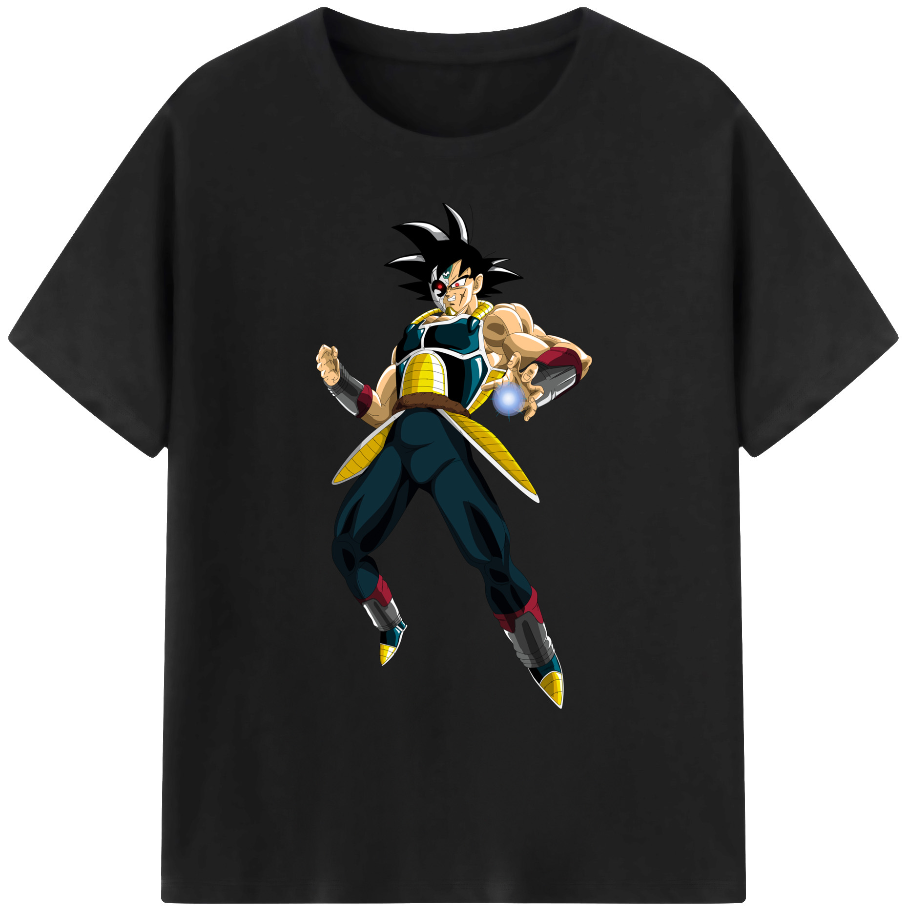 （画像用） ドラゴンボール バーダック DRAGON BALL Burdock 綿100％ メンズ半袖Tシャツ｜肌触りやわらか＆通気性