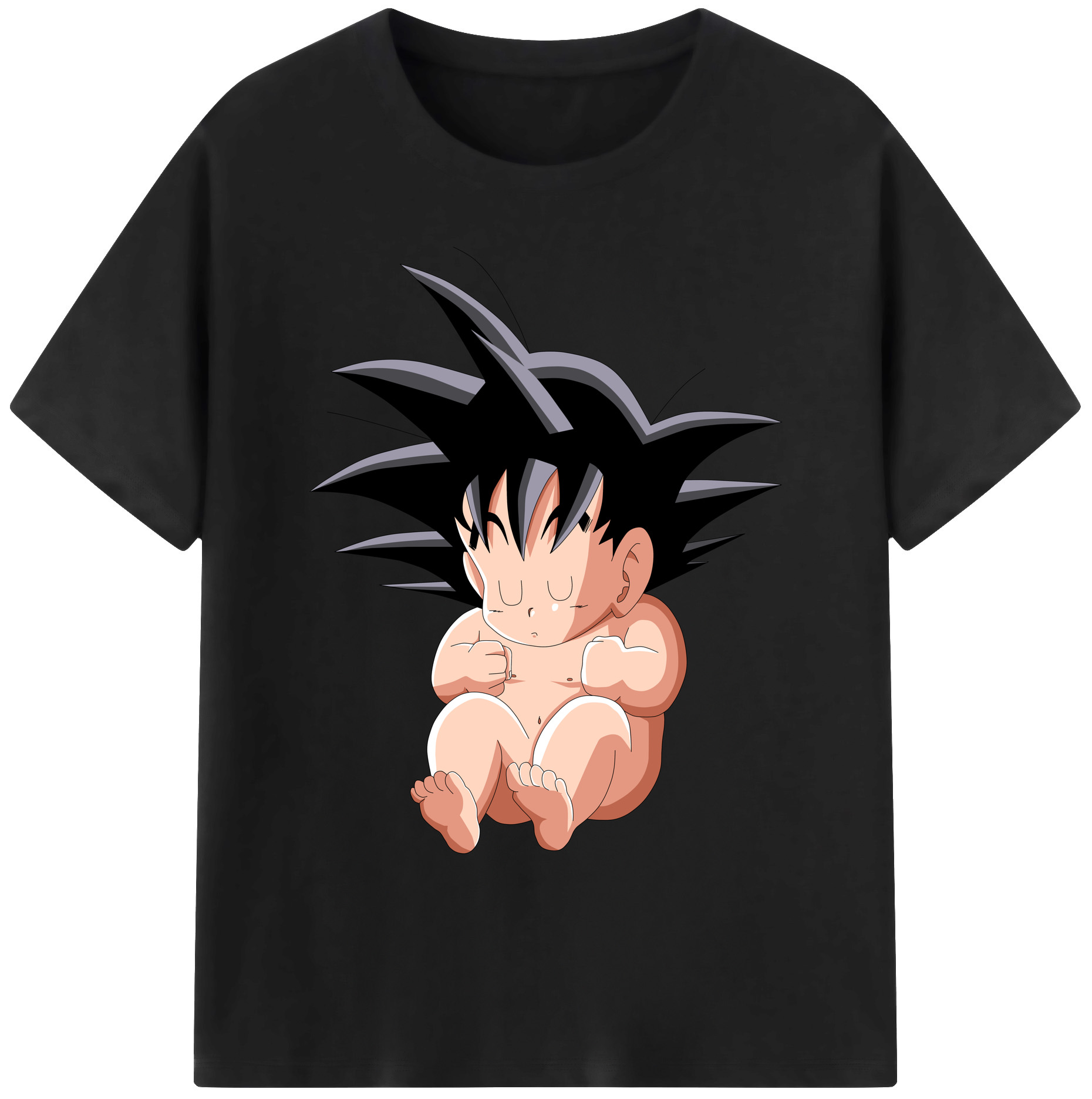 （画像用） ドラゴンボール 孫悟空（そん ごくう）Son Goku カカロット DRAGON BALL Kakarotto 綿100％ メンズ半袖Tシャツ｜肌触りやわらか＆通気性
