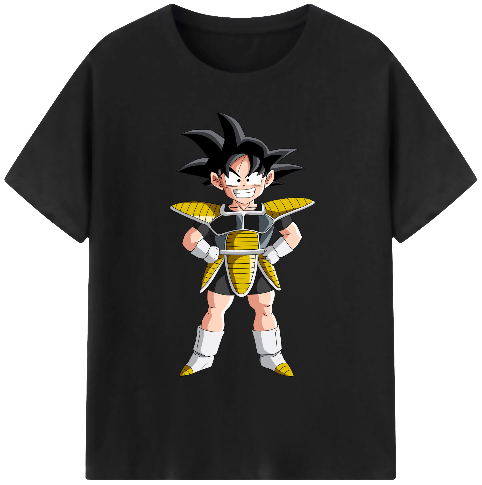 （画像用） ドラゴンボール 孫悟空（そん ごくう）Son Goku カカロット DRAGON BALL Kakarotto 綿100％ メンズ半袖Tシャツ｜肌触りやわらか＆通気性