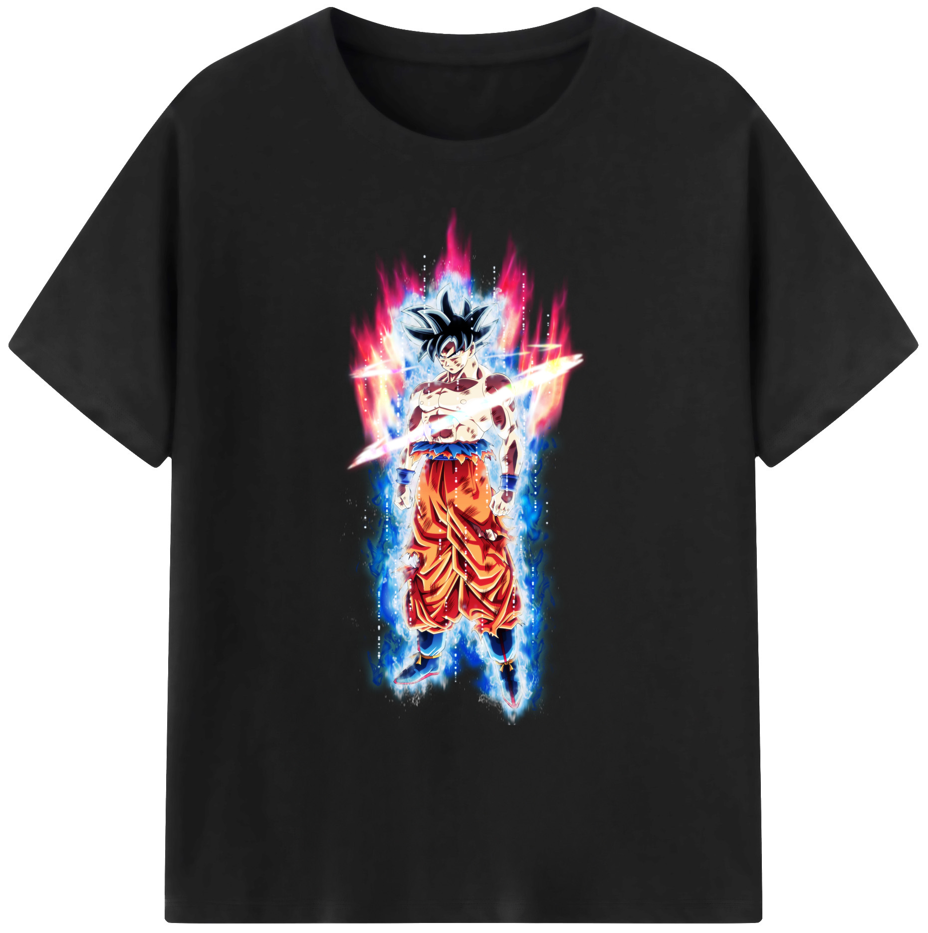 （画像用） ドラゴンボール 孫悟空（そん ごくう）Son Goku カカロット DRAGON BALL Kakarotto 綿100％ メンズ半袖Tシャツ｜肌触りやわらか＆通気性