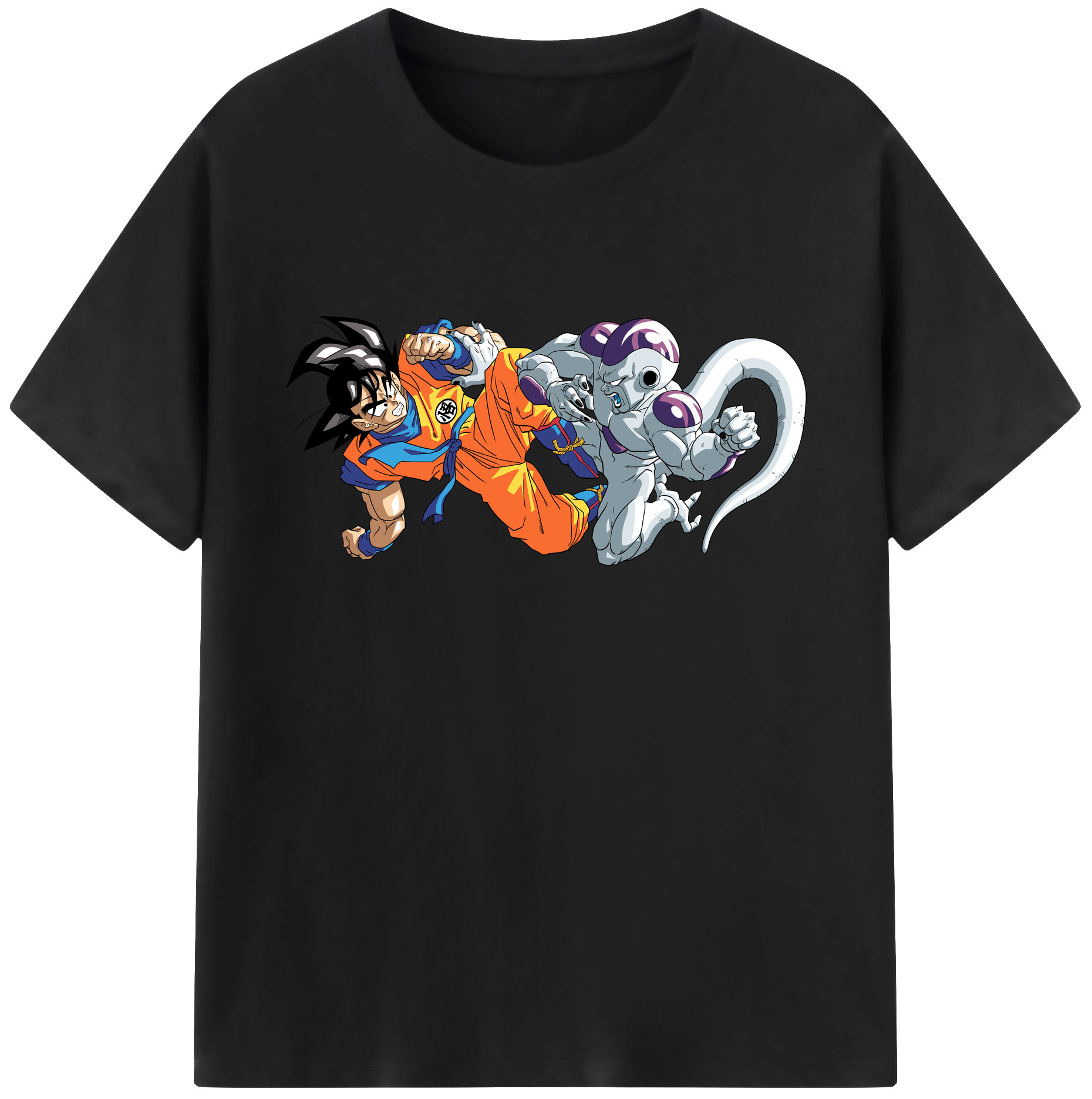 （画像用） ドラゴンボール 孫悟空（そん ごくう）Son Goku カカロット DRAGON BALL Kakarotto 綿100％ メンズ半袖Tシャツ｜肌触りやわらか＆通気性