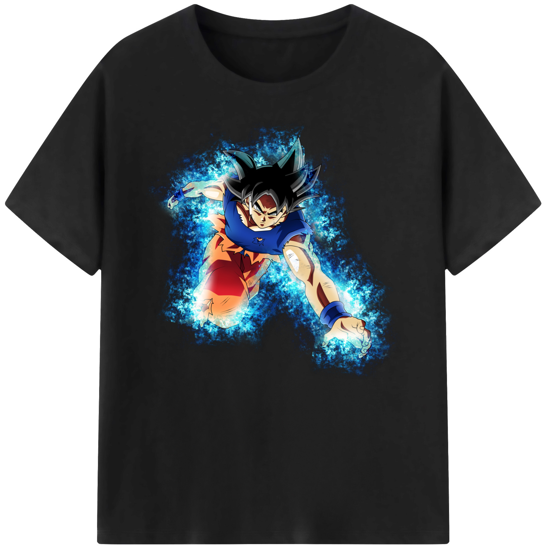 （画像用） ドラゴンボール 孫悟空（そん ごくう）Son Goku カカロット DRAGON BALL Kakarotto 綿100％ メンズ半袖Tシャツ｜肌触りやわらか＆通気性