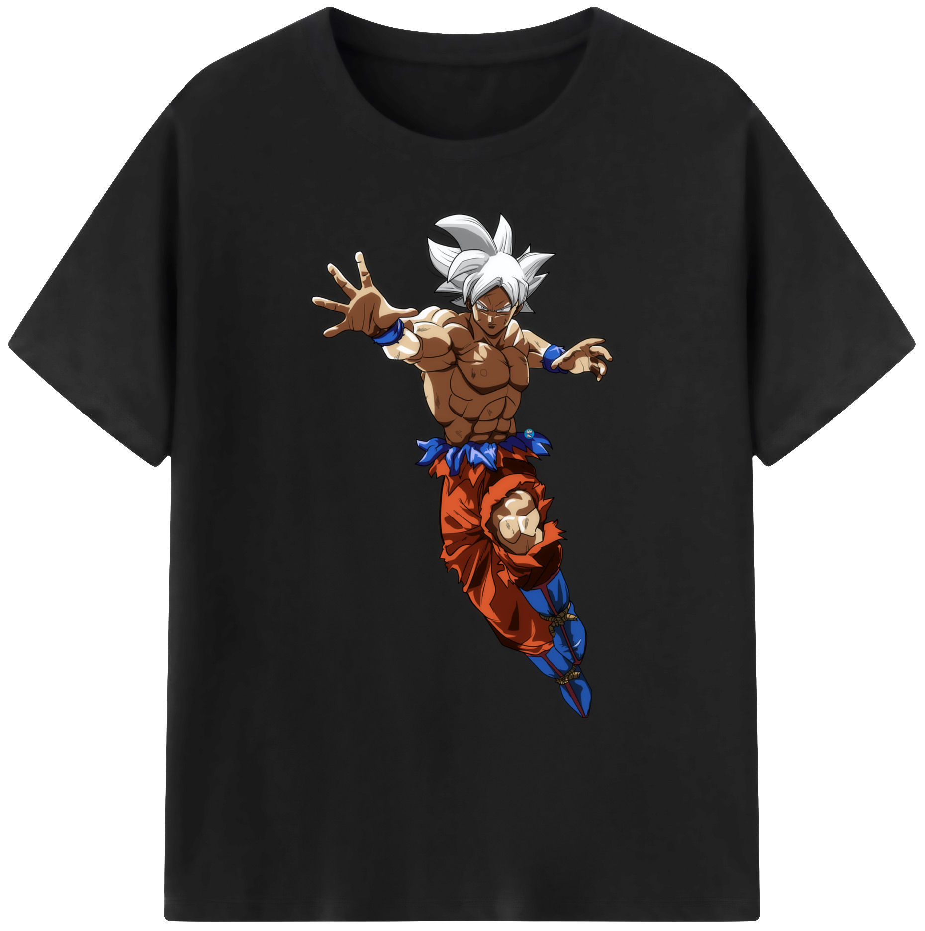 （画像用） ドラゴンボール 孫悟空（そん ごくう）Son Goku カカロット DRAGON BALL Kakarotto 綿100％ メンズ半袖Tシャツ｜肌触りやわらか＆通気性