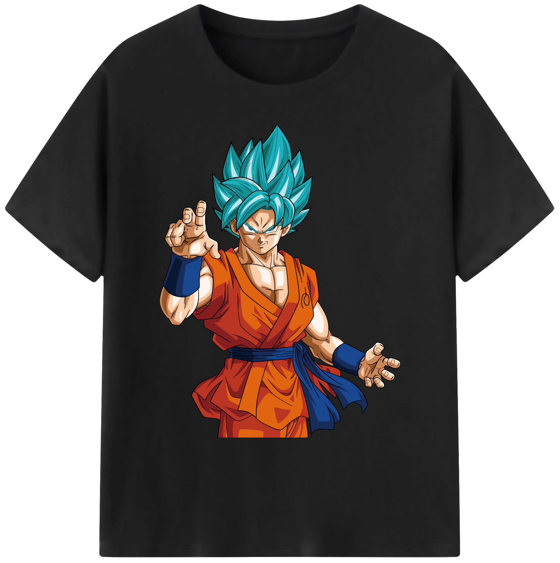 （画像用） ドラゴンボール 孫悟空（そん ごくう）Son Goku カカロット DRAGON BALL Kakarotto 綿100％ メンズ半袖Tシャツ｜肌触りやわらか＆通気性