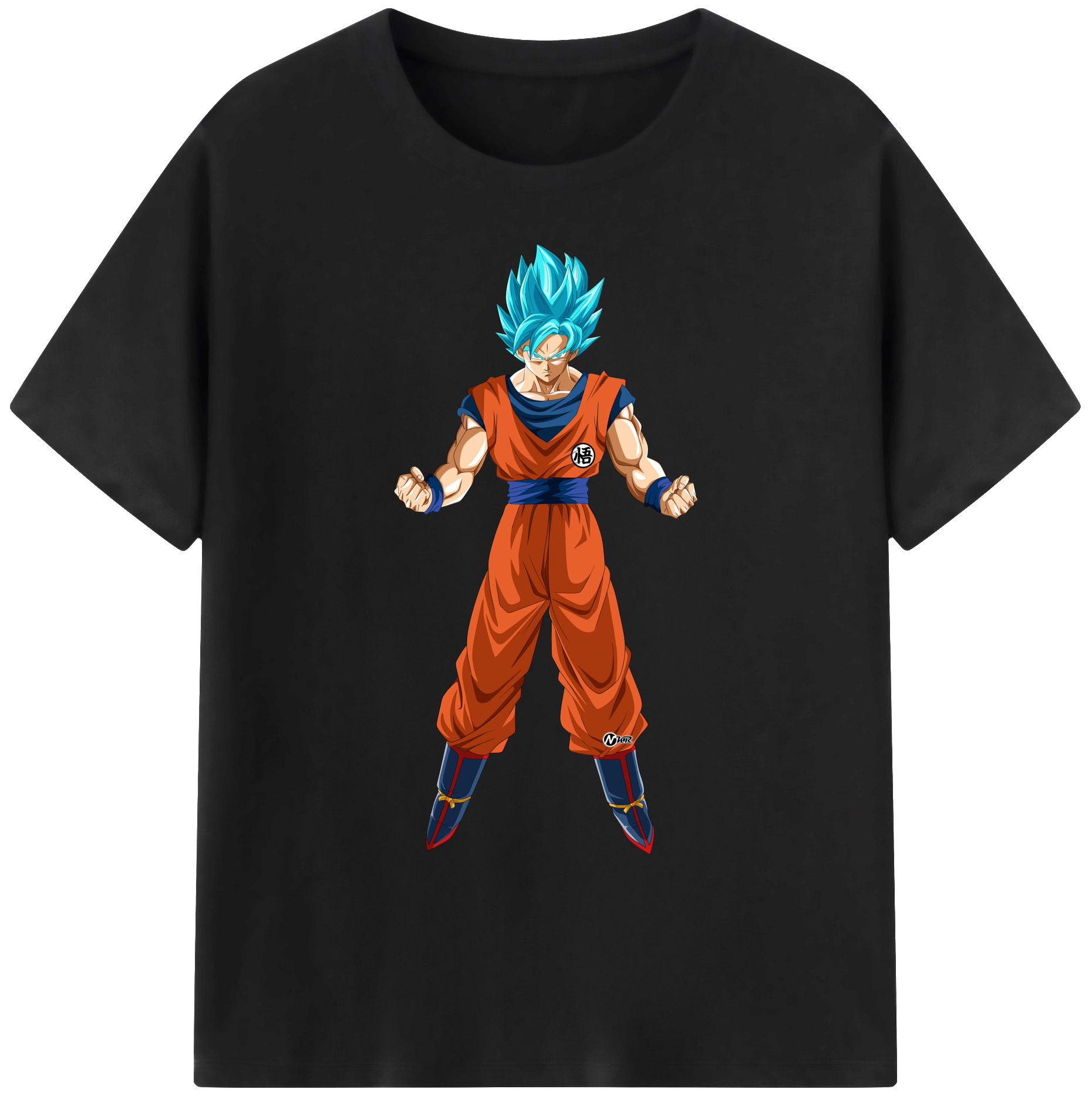 （画像用） ドラゴンボール 孫悟空（そん ごくう）Son Goku カカロット DRAGON BALL Kakarotto 綿100％ メンズ半袖Tシャツ｜肌触りやわらか＆通気性