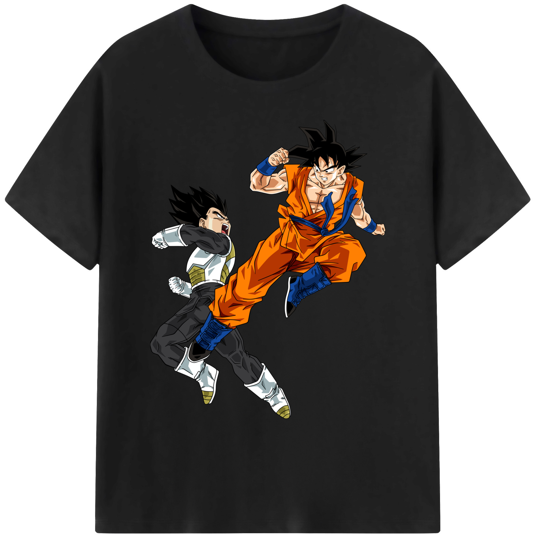 （画像用） ドラゴンボール 孫悟空（そん ごくう）Son Goku カカロット DRAGON BALL Kakarotto 綿100％ メンズ半袖Tシャツ｜肌触りやわらか＆通気性