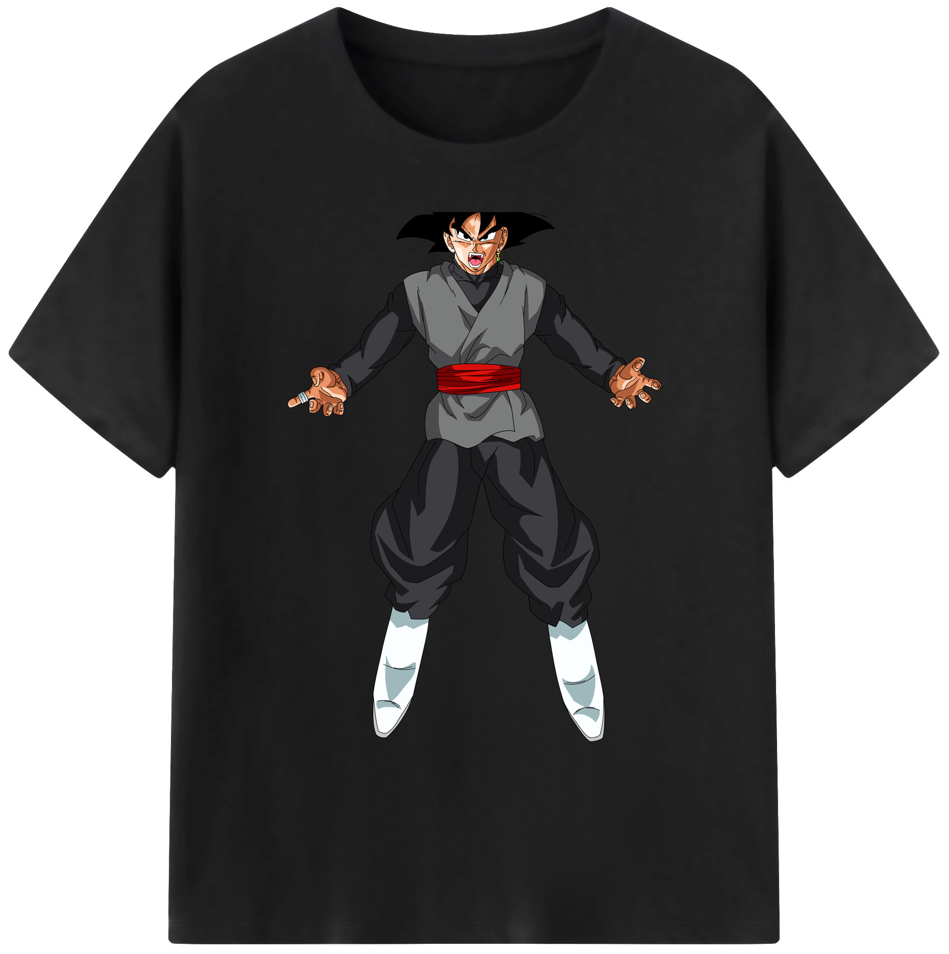 （画像用） ドラゴンボール ベジータ四世（Bejīta Yonsei）DRAGON BALL Vegeta IV 綿100％ メンズ半袖Tシャツ｜肌触りやわらか＆通気性