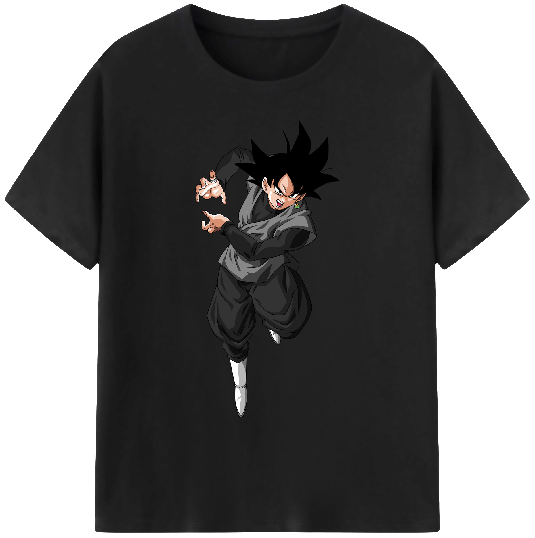 （画像用） ドラゴンボール ベジータ四世（Bejīta Yonsei）DRAGON BALL Vegeta IV 綿100％ メンズ半袖Tシャツ｜肌触りやわらか＆通気性