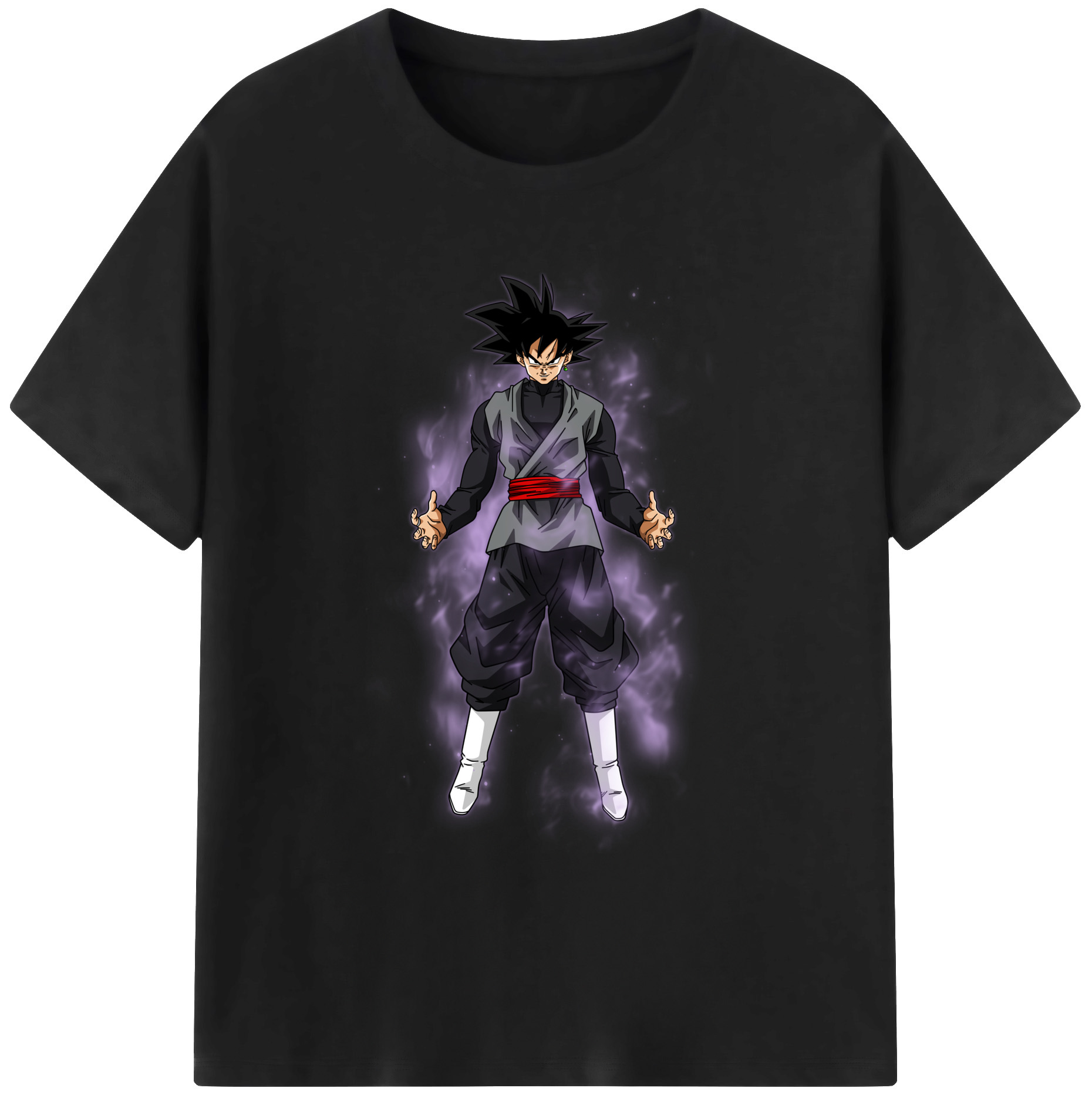 （画像用） ドラゴンボール ベジータ四世（Bejīta Yonsei）DRAGON BALL Vegeta IV 綿100％ メンズ半袖Tシャツ｜肌触りやわらか＆通気性