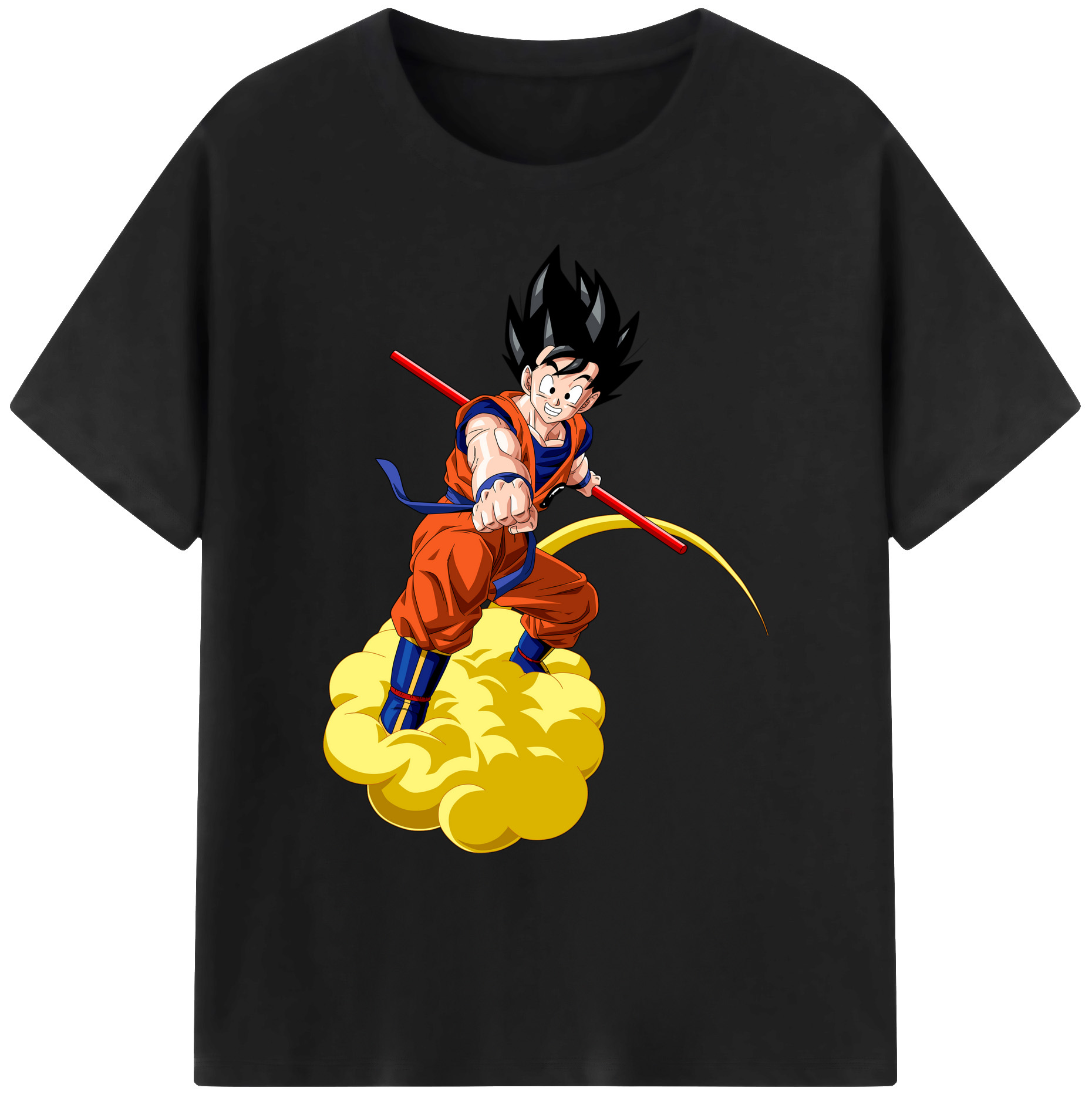 （画像用） ドラゴンボール 孫 悟飯（そんごはん）DRAGON BALL Son Gohan 綿100％ メンズ半袖Tシャツ｜肌触りやわらか＆通気性