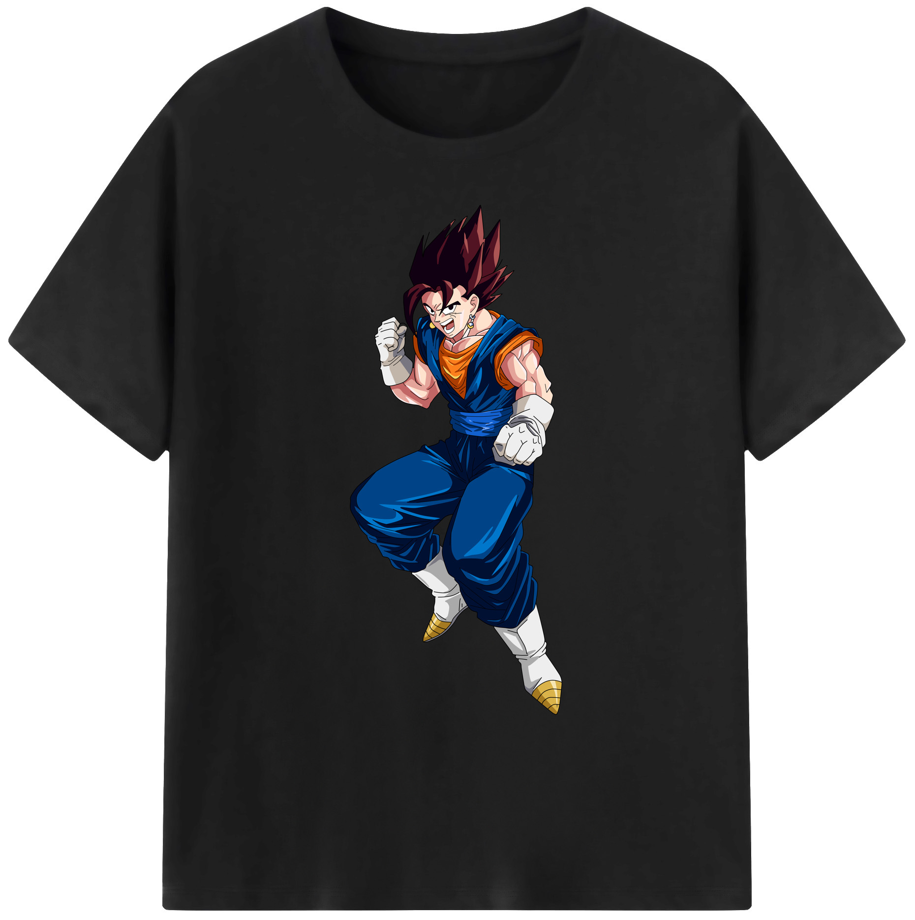 （画像用） ドラゴンボール 孫 悟飯（そんごはん）DRAGON BALL Son Gohan 綿100％ メンズ半袖Tシャツ｜肌触りやわらか＆通気性