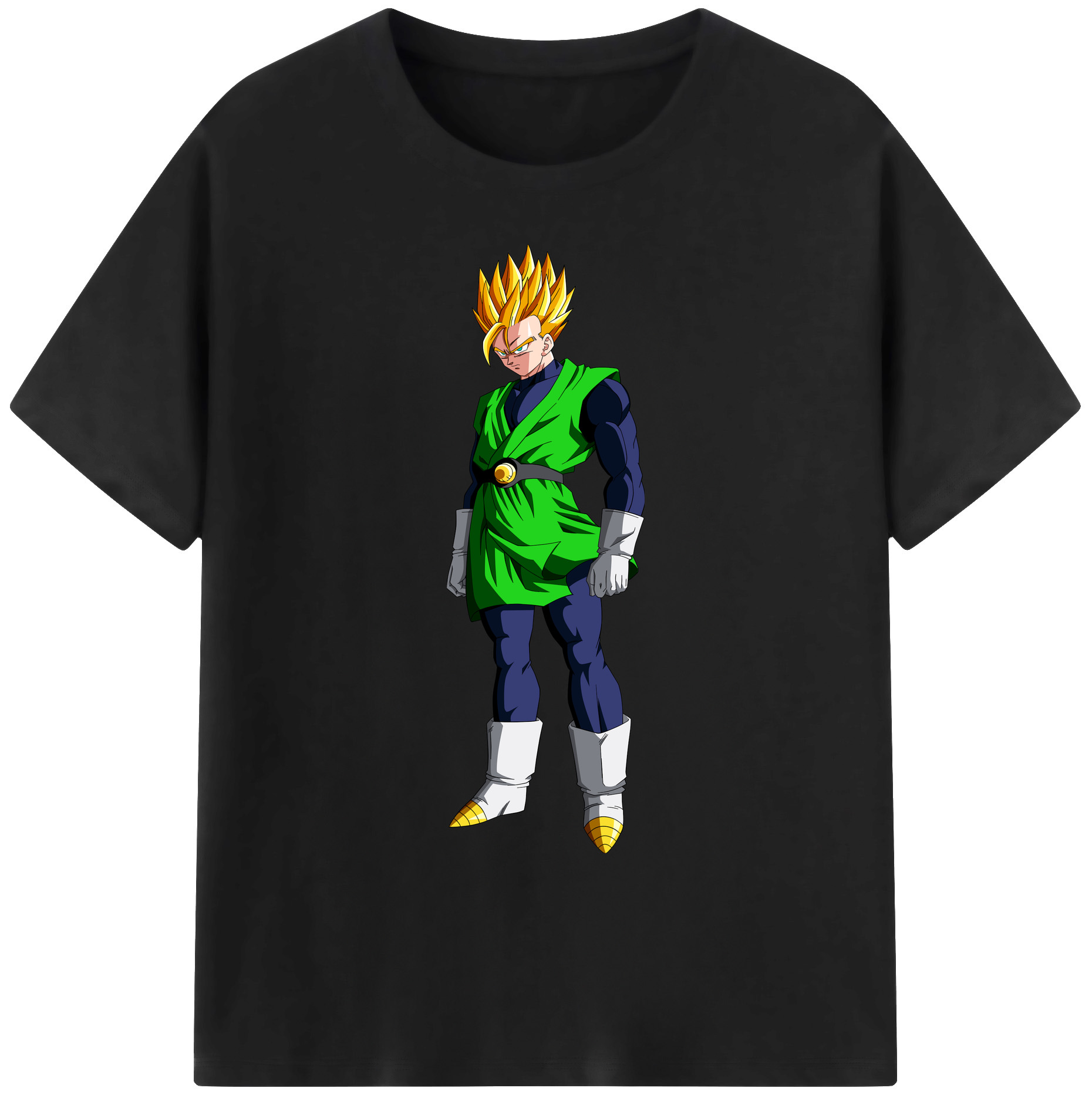 （画像用） ドラゴンボール 孫 悟飯（そんごはん）DRAGON BALL Son Gohan 綿100％ メンズ半袖Tシャツ｜肌触りやわらか＆通気性