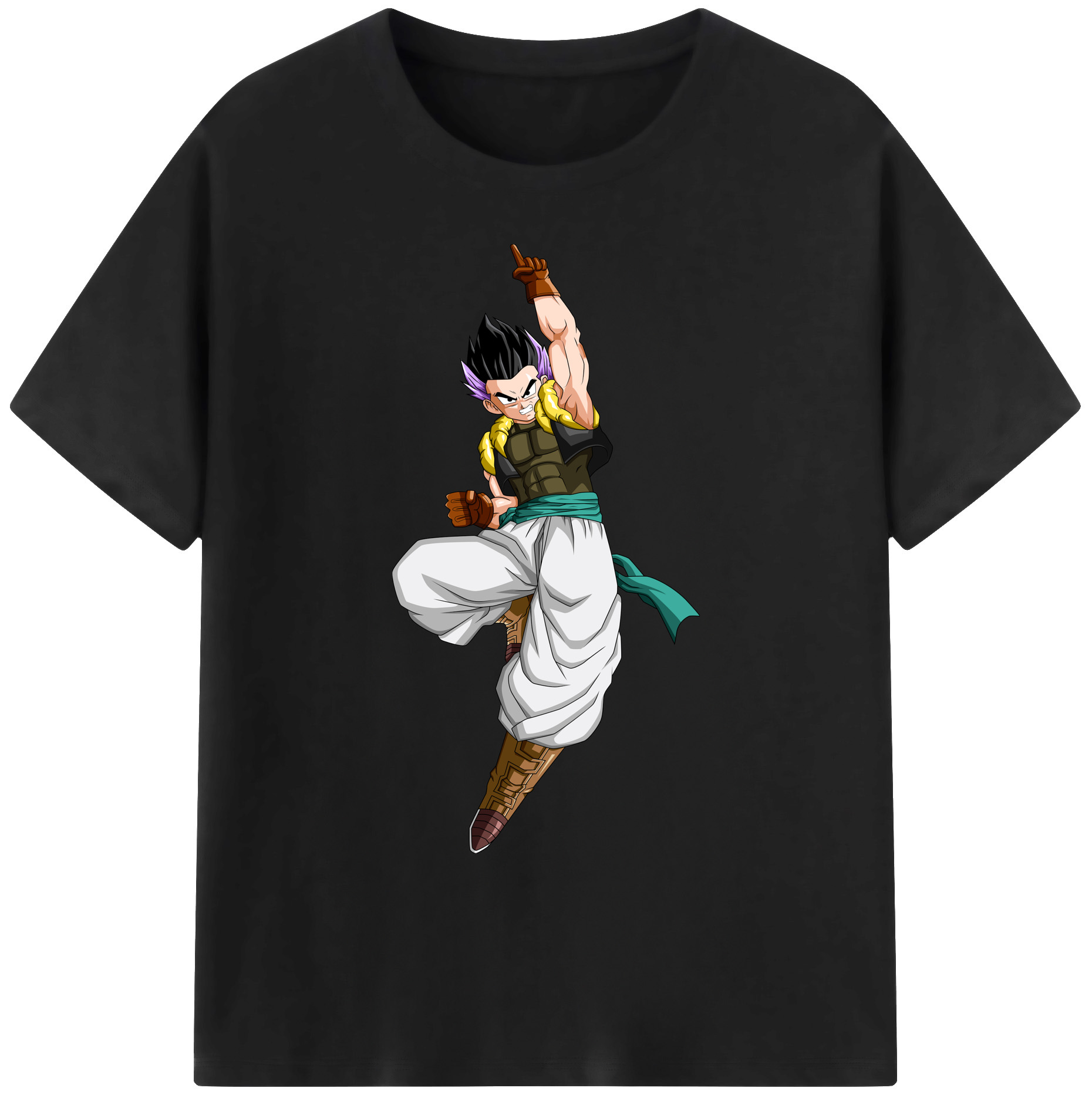 （画像用） ドラゴンボール 孫 悟飯（そんごはん）DRAGON BALL Son Gohan 綿100％ メンズ半袖Tシャツ｜肌触りやわらか＆通気性