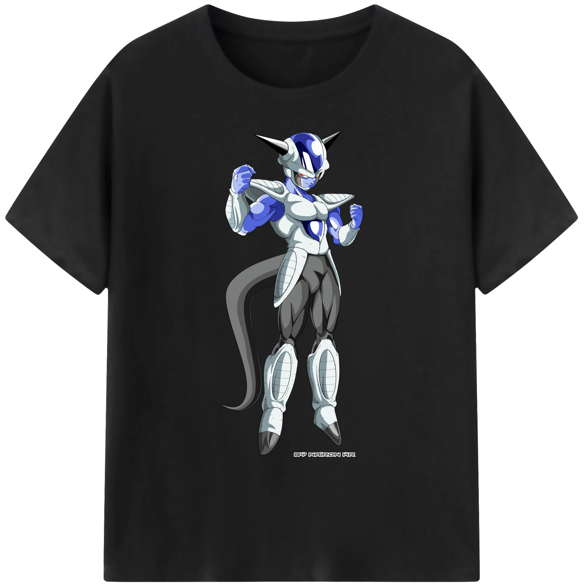 （画像用） ドラゴンボール フリーザ DRAGON BALL Frieza 綿100％ メンズ半袖Tシャツ｜肌触りやわらか＆通気性