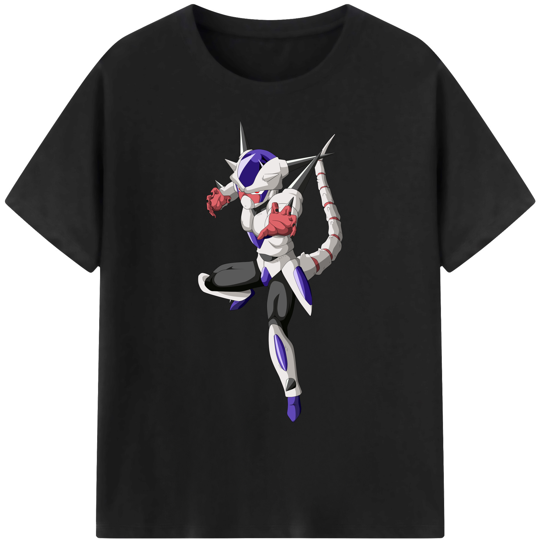 （画像用） ドラゴンボール クリーサ DRAGON BALL Kulisa 綿100％ メンズ半袖Tシャツ｜肌触りやわらか＆通気性
