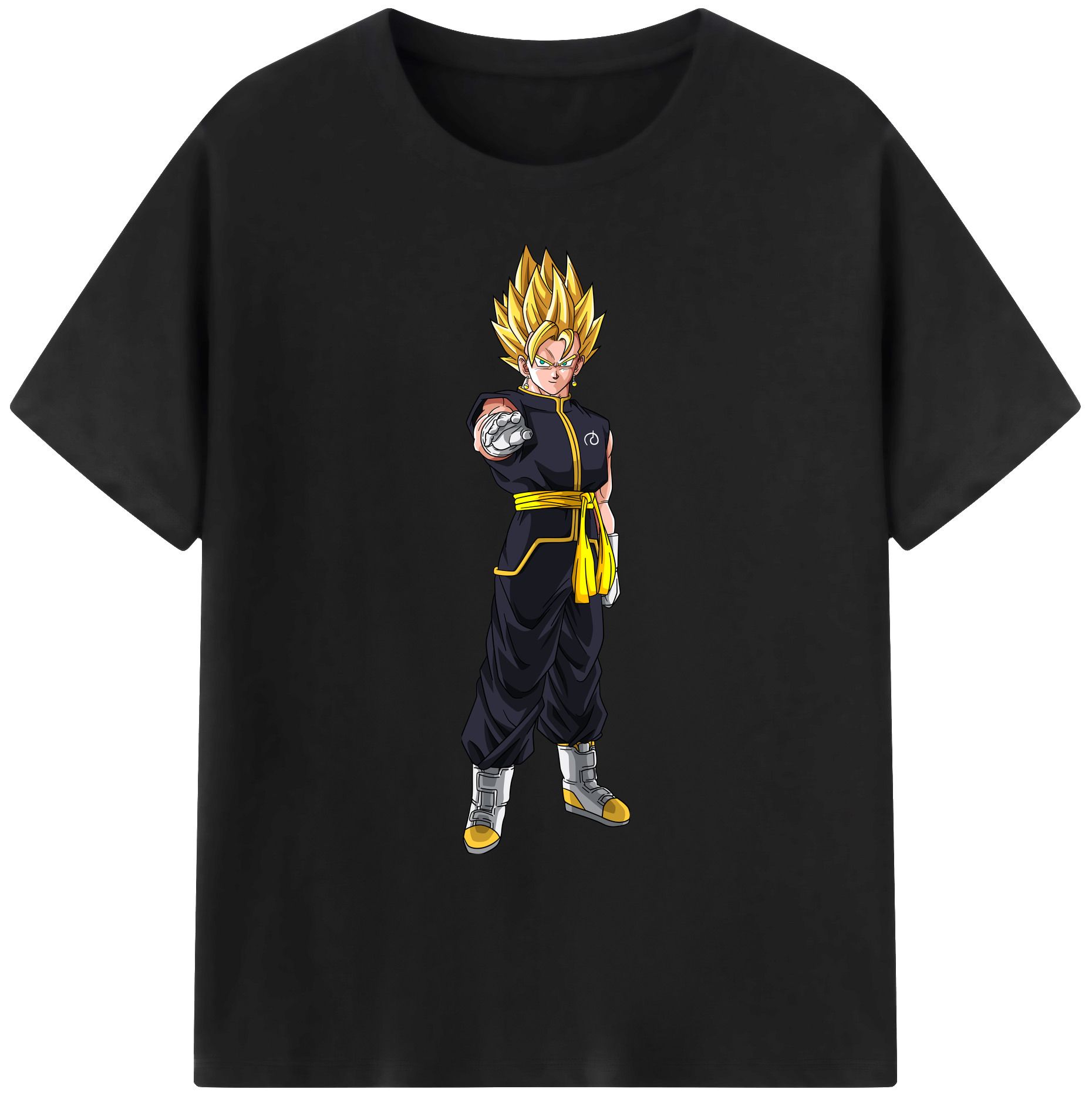 （画像用） ドラゴンボール ベジット DRAGON BALL Vegetto 綿100％ メンズ半袖Tシャツ｜肌触りやわらか＆通気性