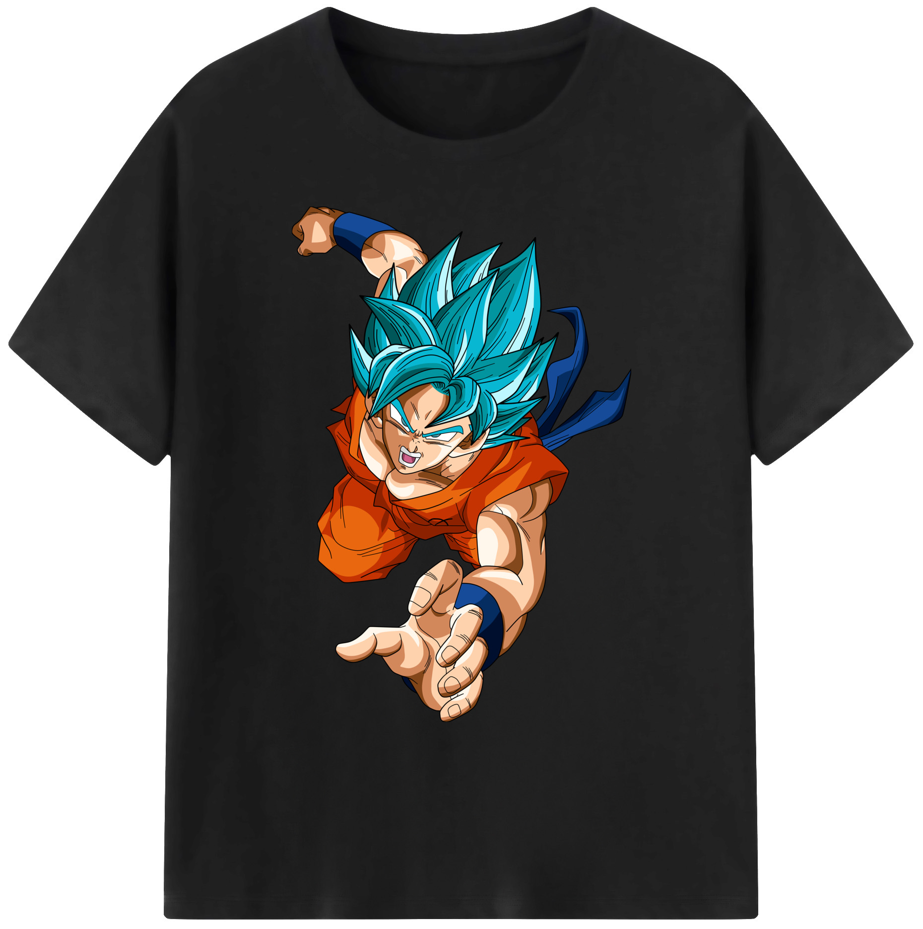 （画像用） ドラゴンボール ベジット DRAGON BALL Vegetto 綿100％ メンズ半袖Tシャツ｜肌触りやわらか＆通気性