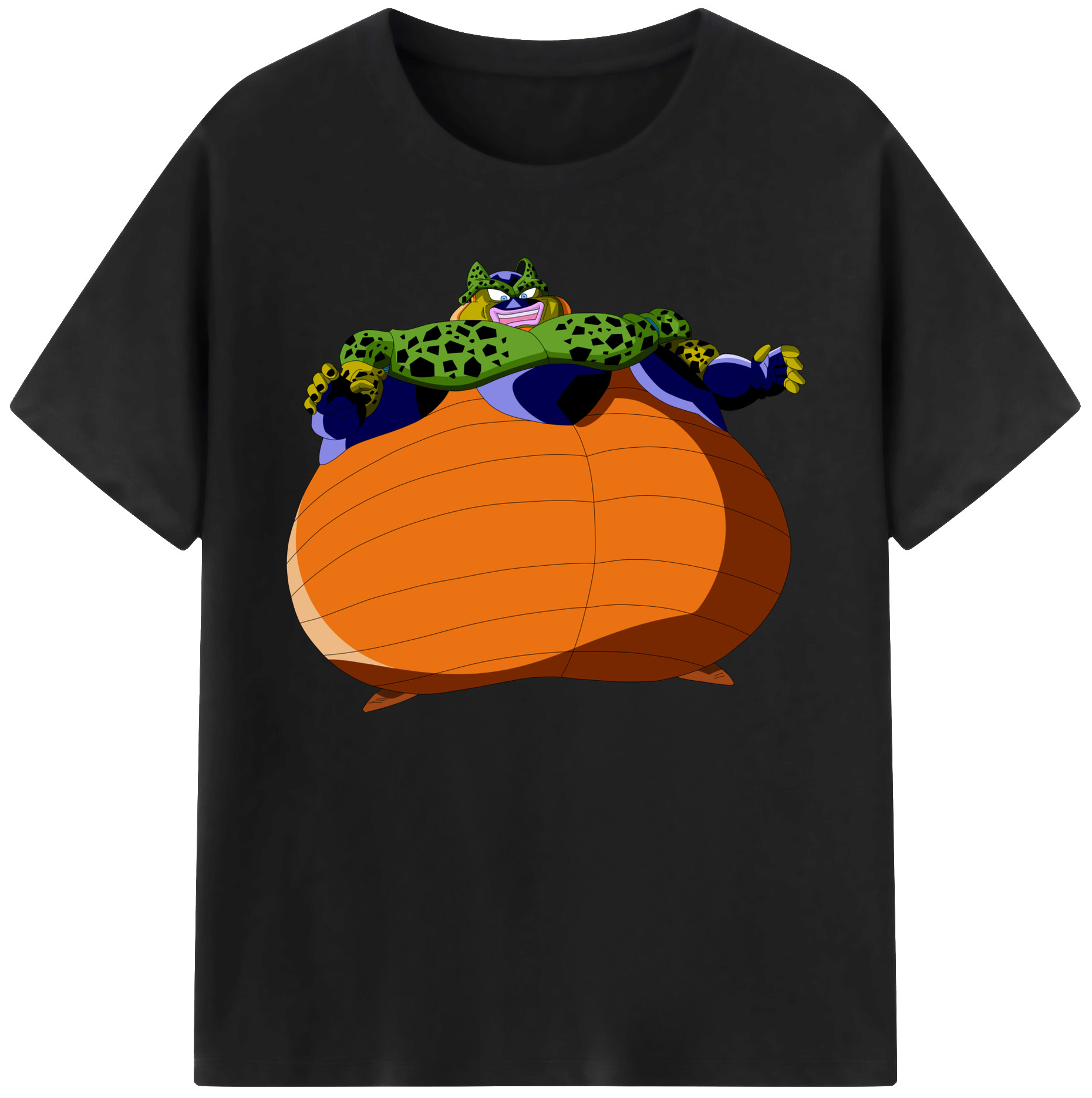 （画像用） ドラゴンボール セル DRAGON BALL Cell 綿100％ メンズ半袖Tシャツ｜肌触りやわらか＆通気性