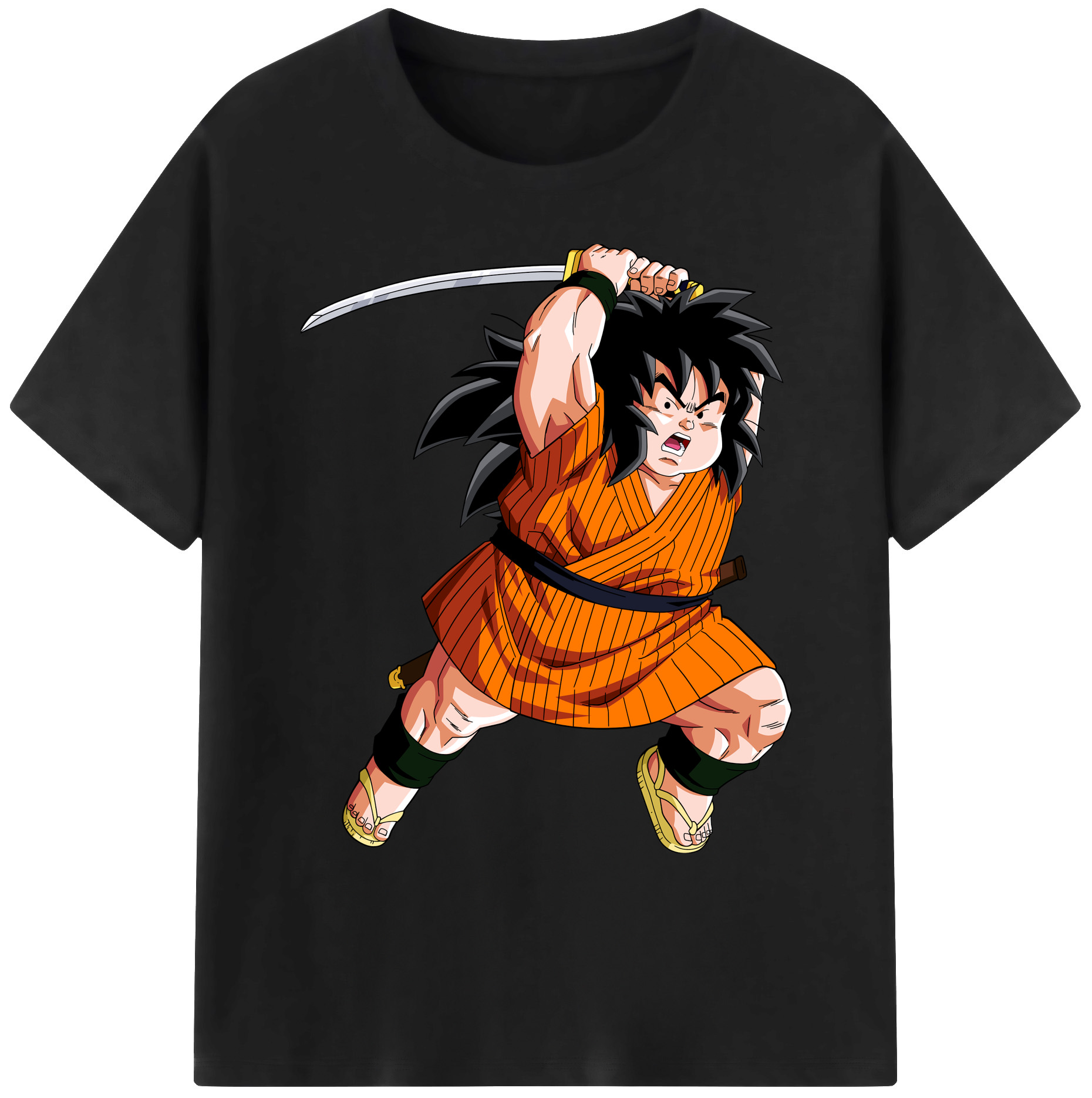 （画像用） ドラゴンボール やじろべえ DRAGON BALL Yajirobe 綿100％ メンズ半袖Tシャツ｜肌触りやわらか＆通気性