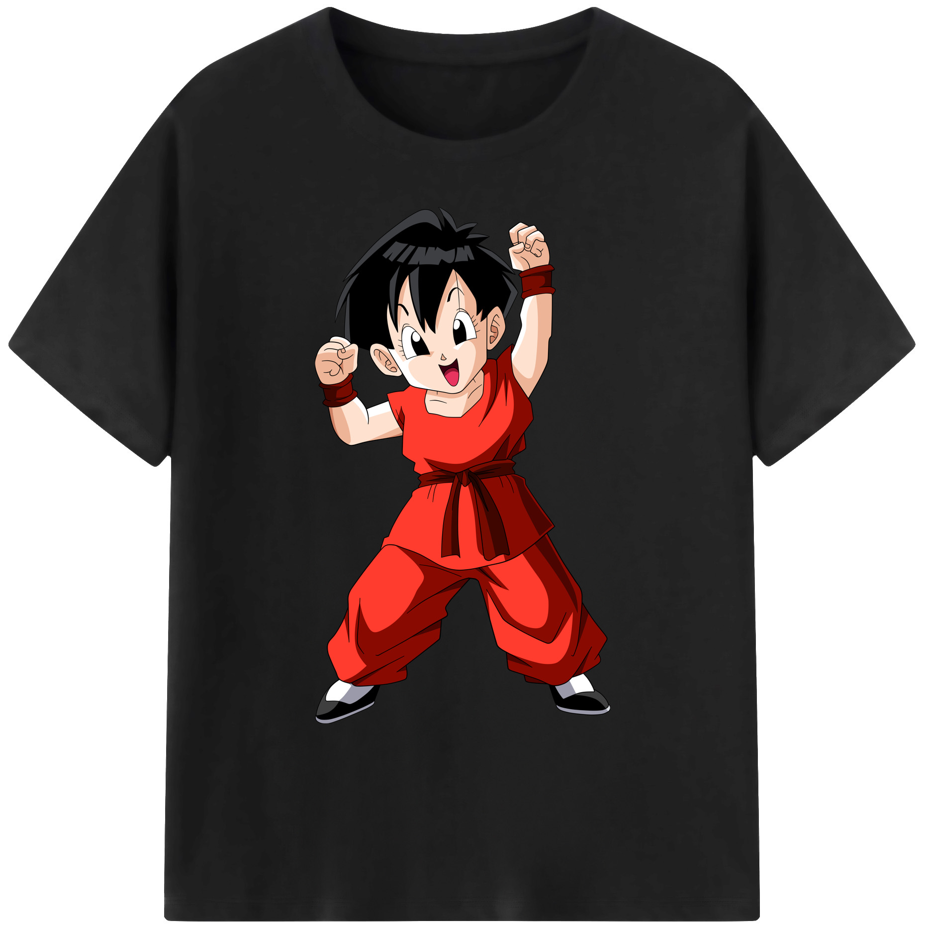 （画像用） ドラゴンボール パン DRAGON BALL Pan 綿100％ メンズ半袖Tシャツ｜肌触りやわらか＆通気性
